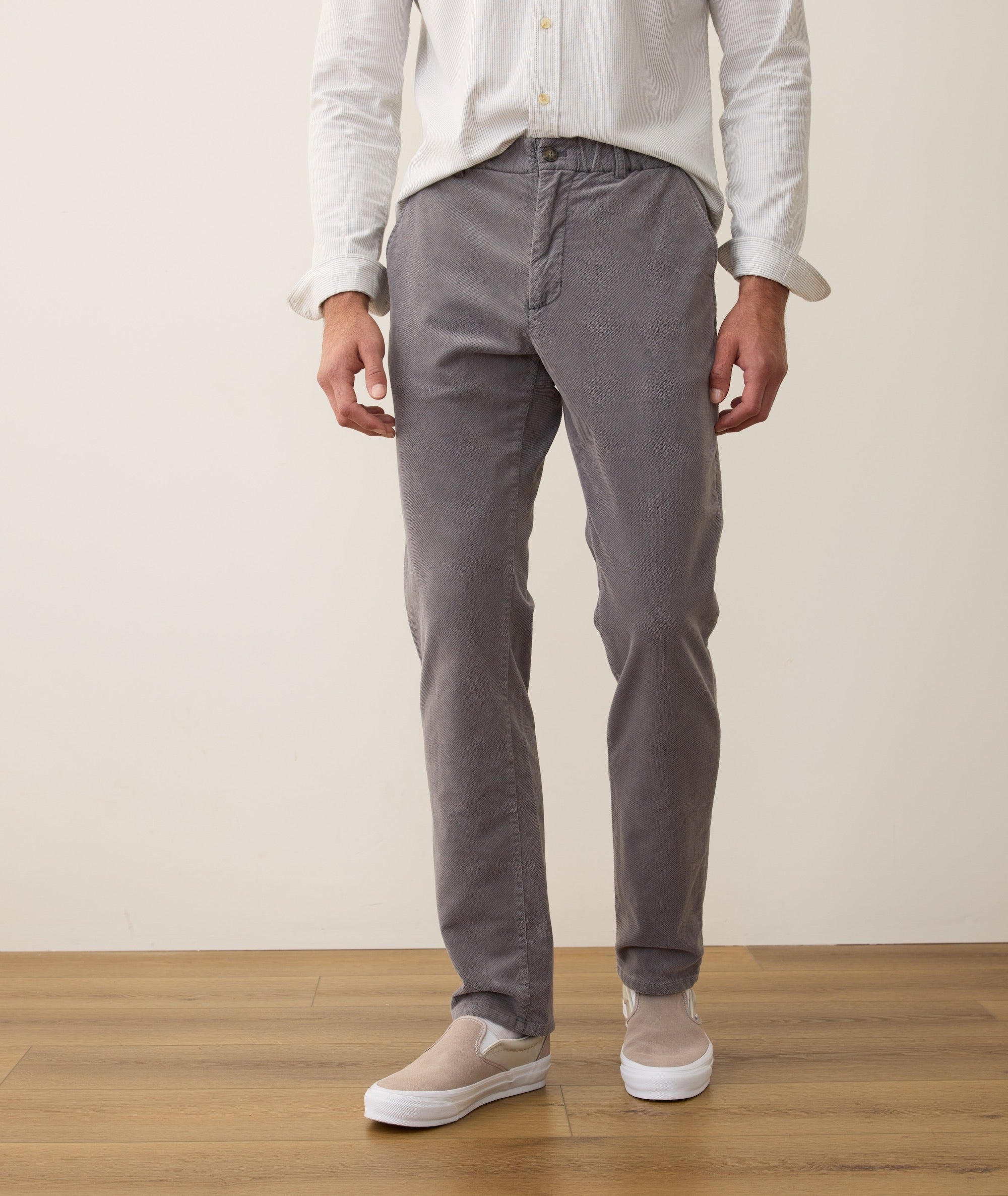 Saturday Slim Straight Moleskin Chino Mockingbird