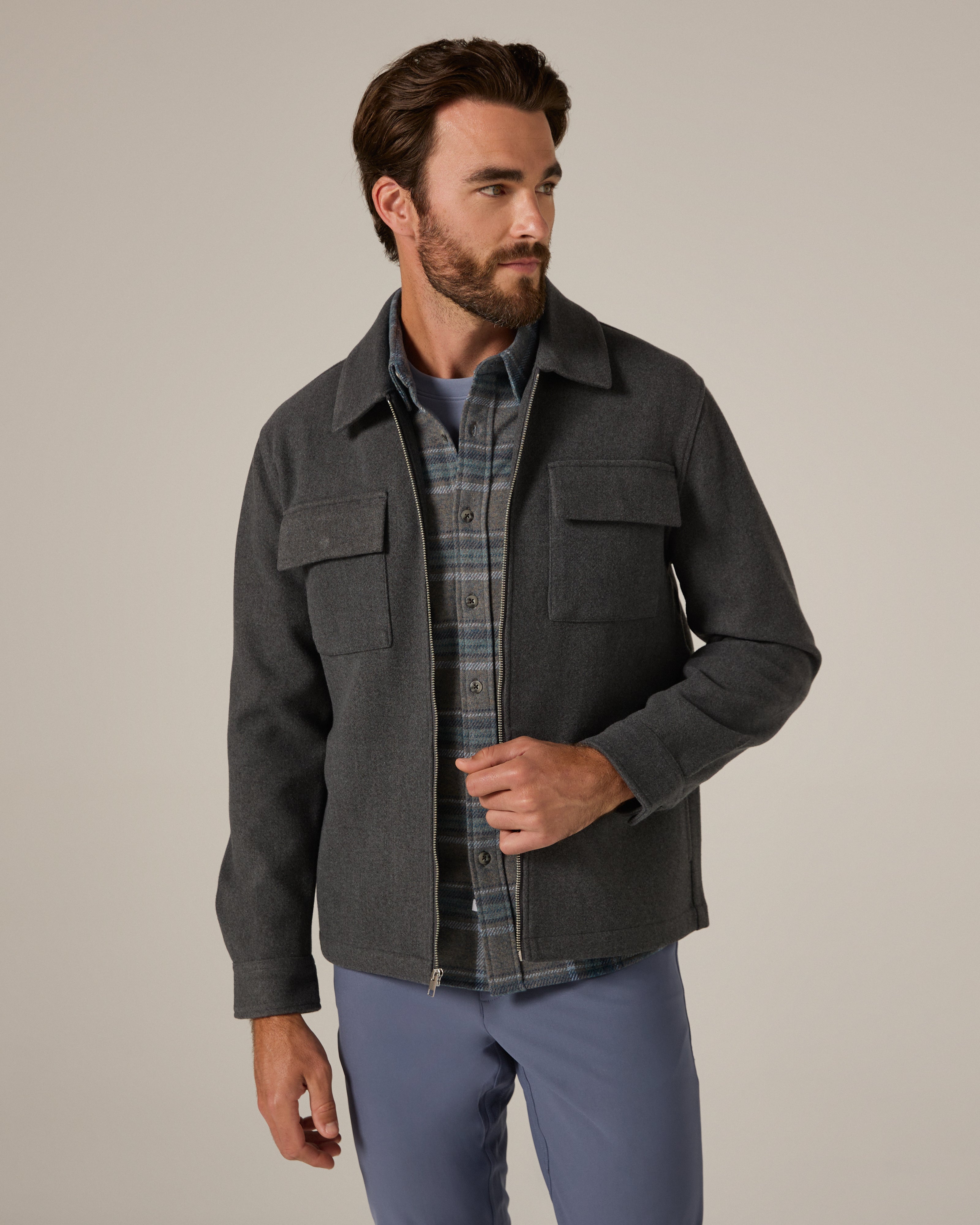 Bleeker Jacket Charcoal