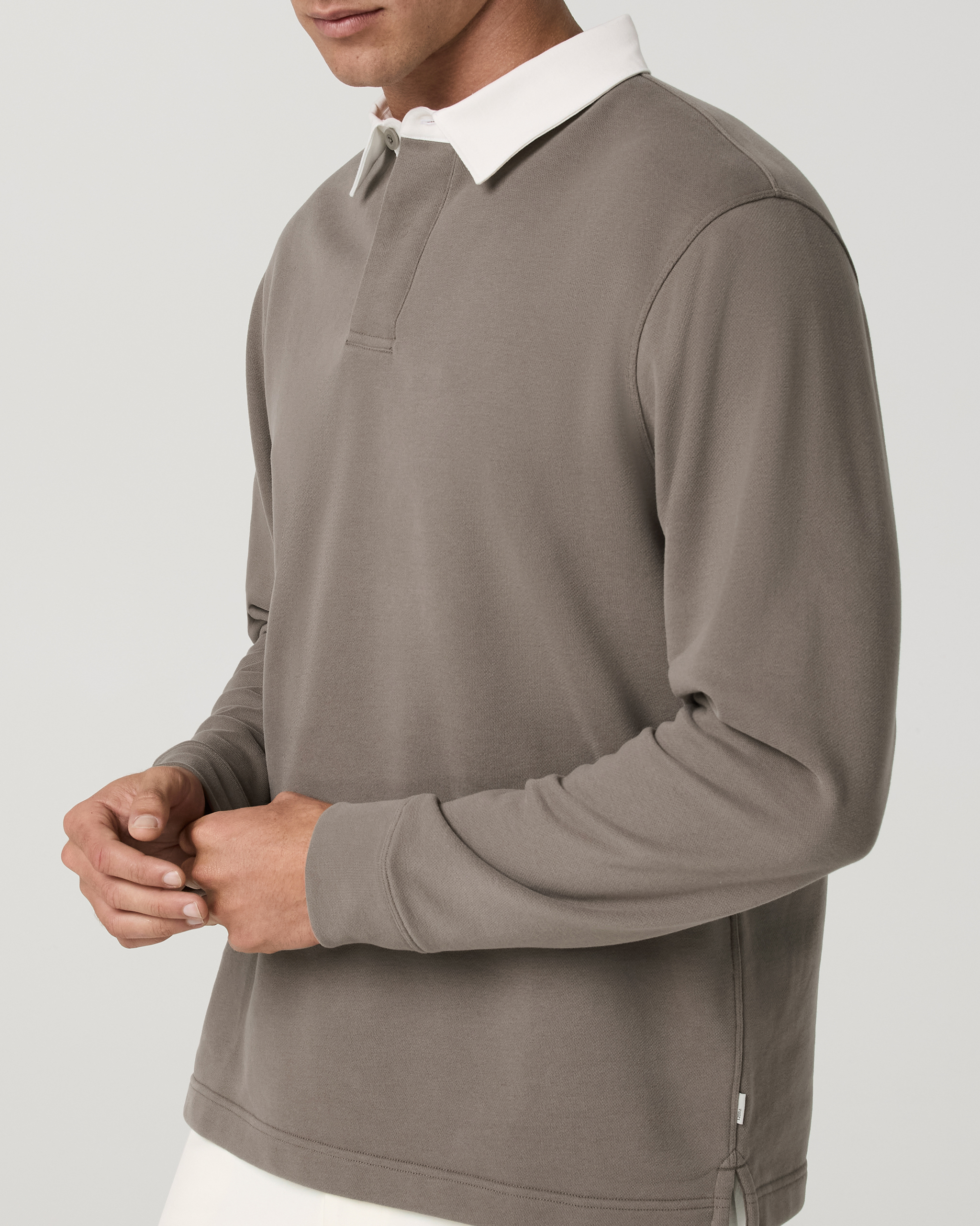 L/S Cypress Rugby Smokey Taupe