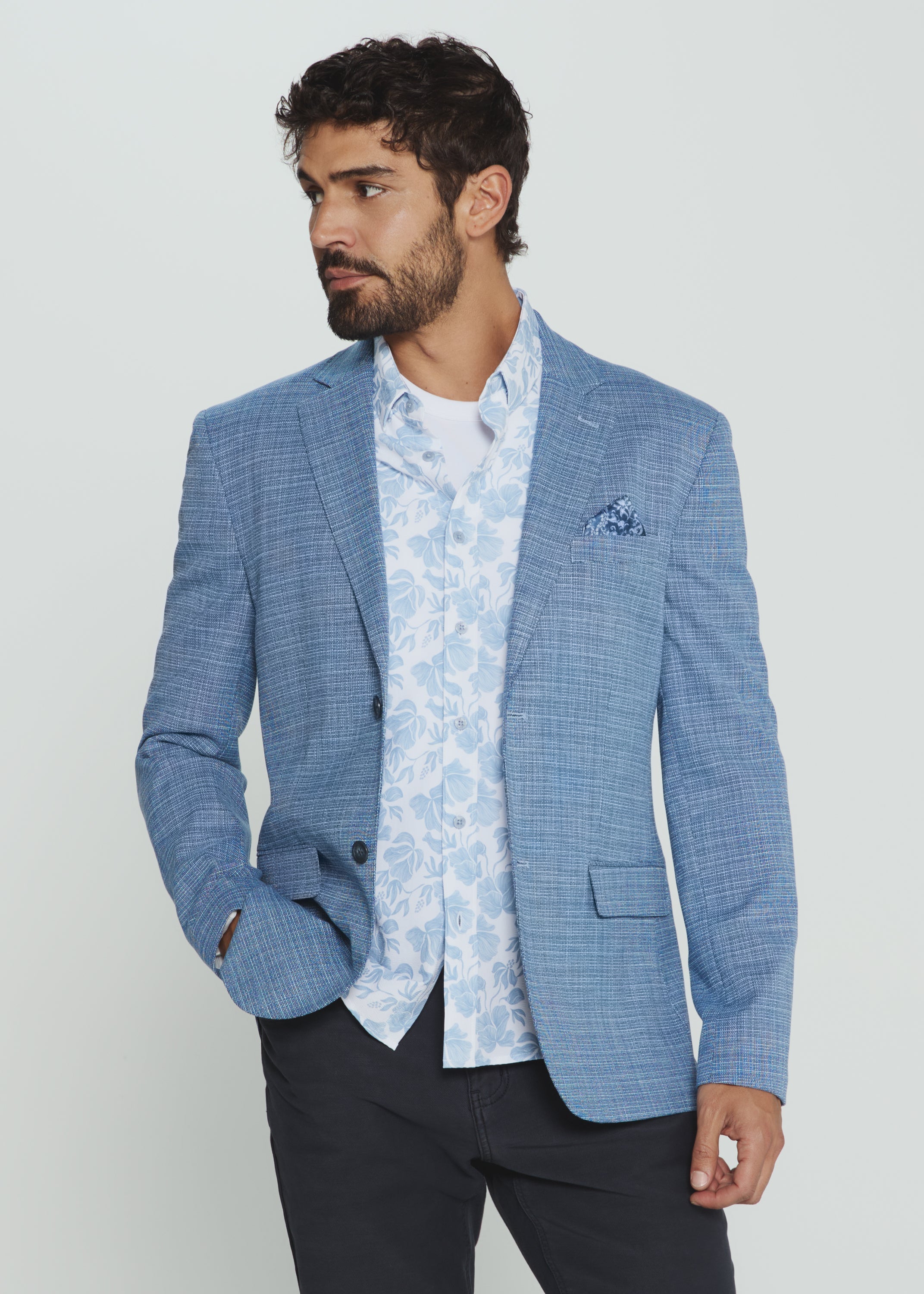 The Monarch Blazer Navy