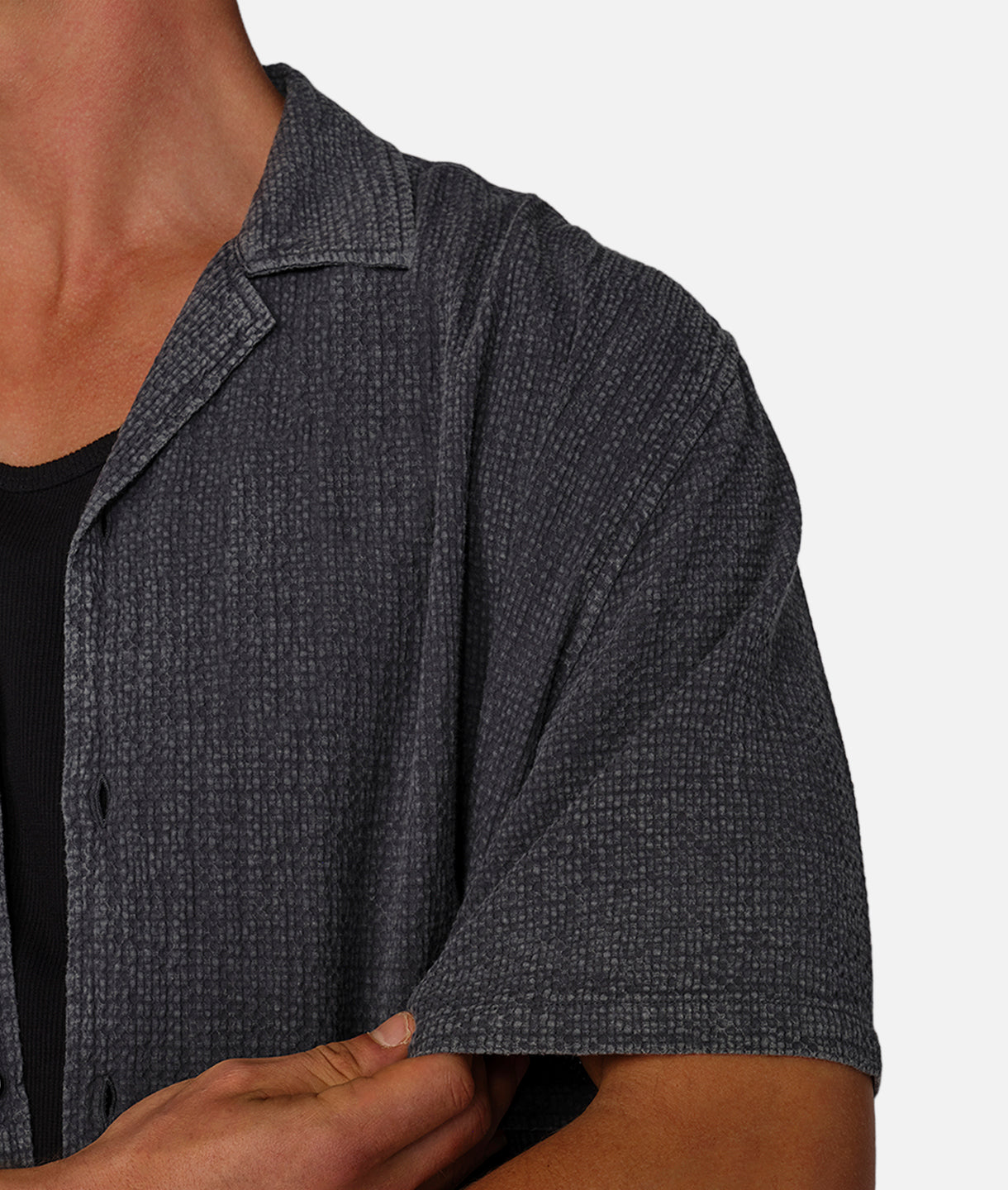 The Canyon Shirt Washed Charcoal