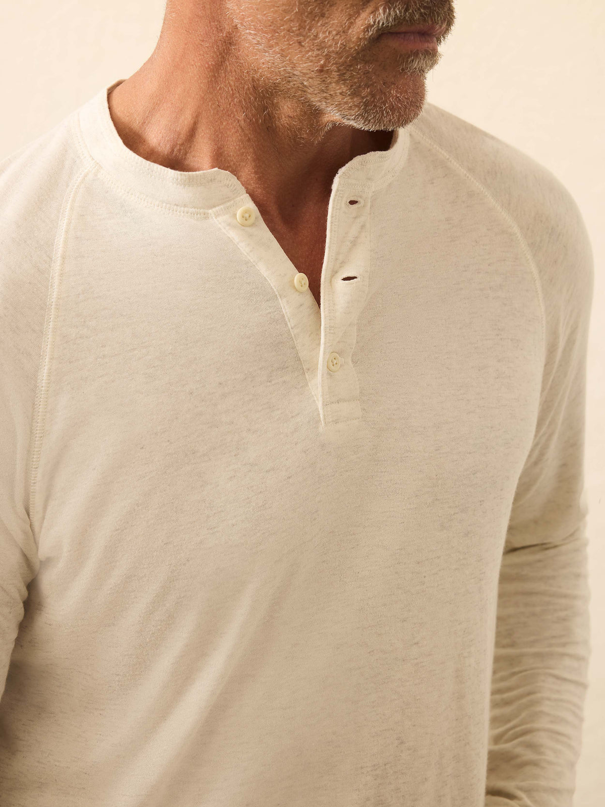 Cloud Henley Ivory Heather