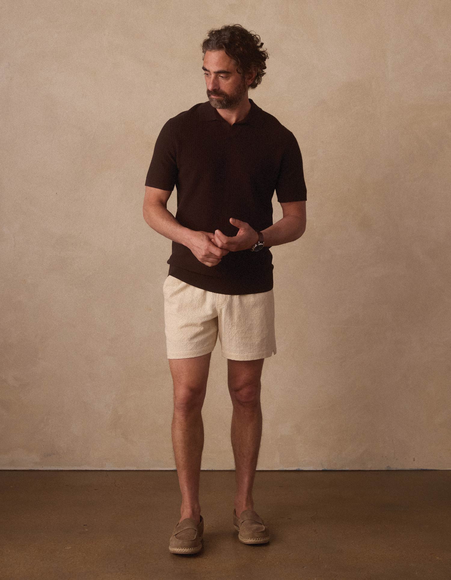 Freshwater Short Motivo Chalk
