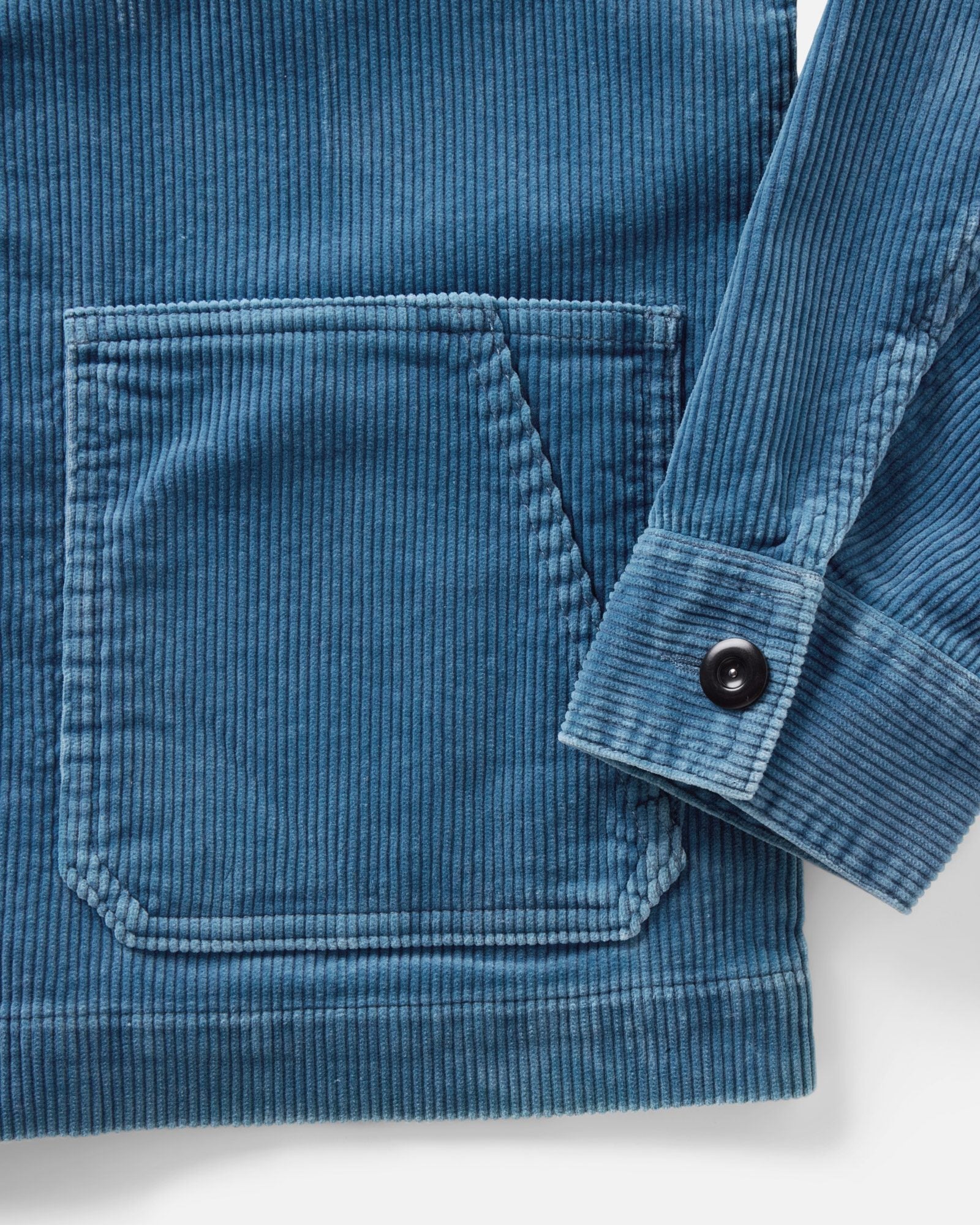 The Ojai Corduroy Jacket Washed Indigo