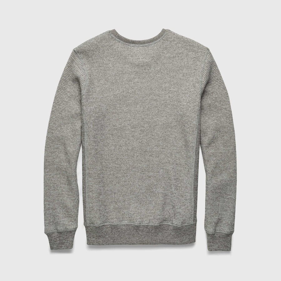 Butch Waffle Crewneck Heather Grey
