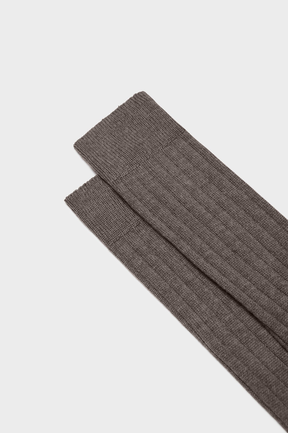Wool Blend 90/10 Mid-Calf Sock Mocha