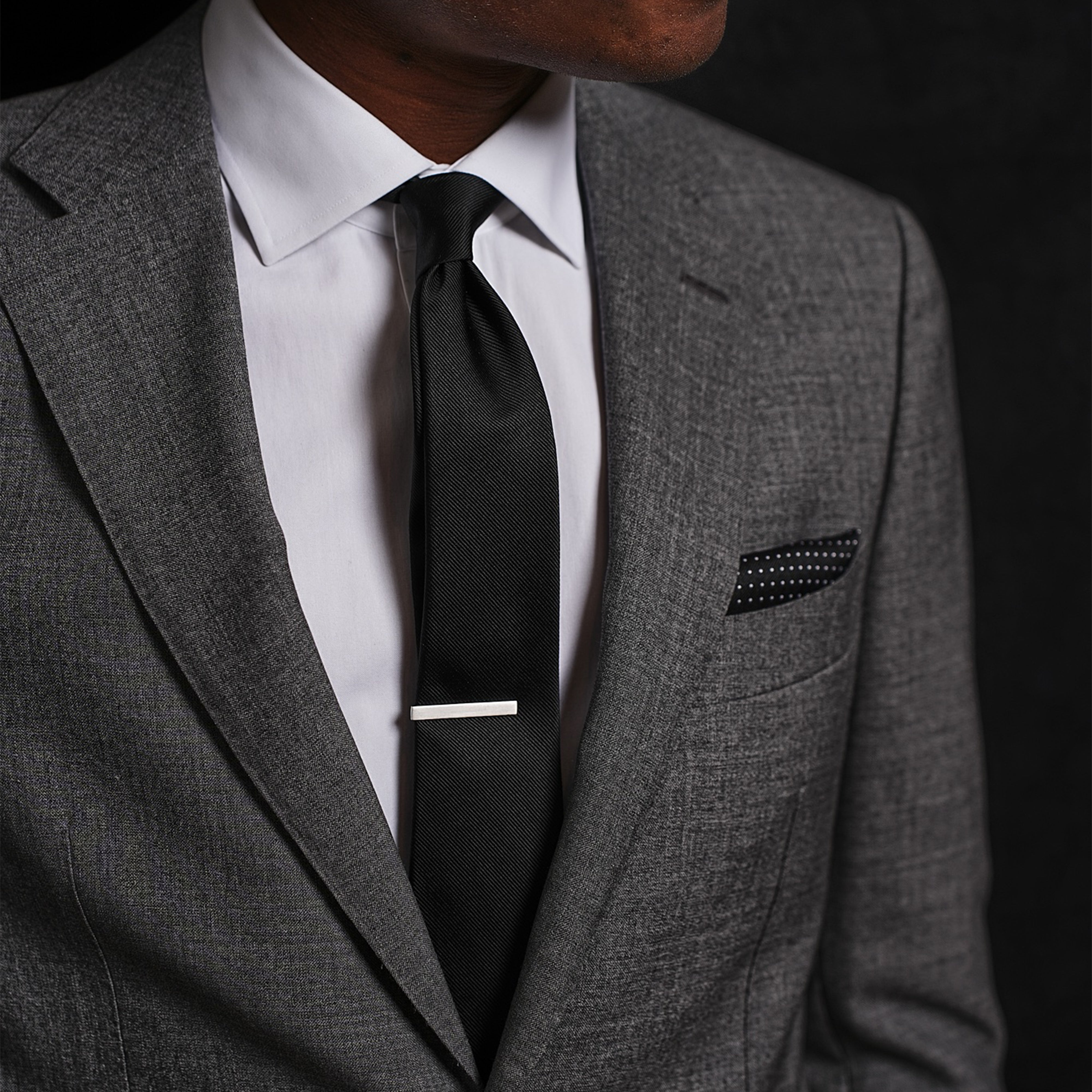 Grosgrain Solid Tie