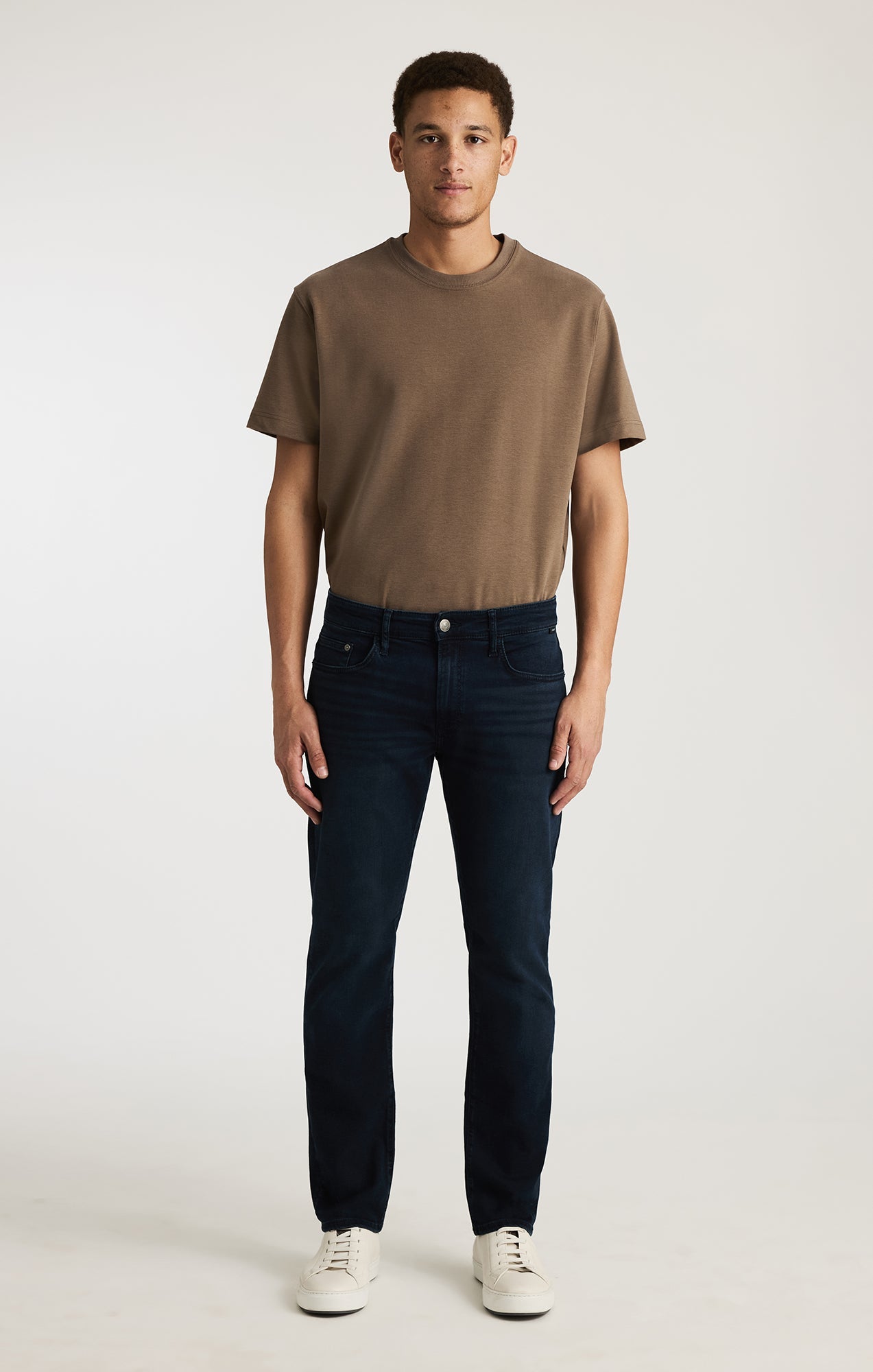 Marcus Slim Straight Leg Ink Brushed Supermove