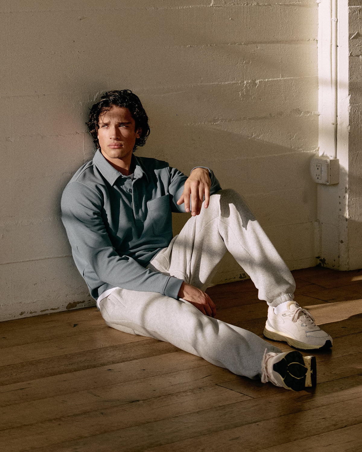 Seaside Sweatpant - Relaxed Light Heather Grey