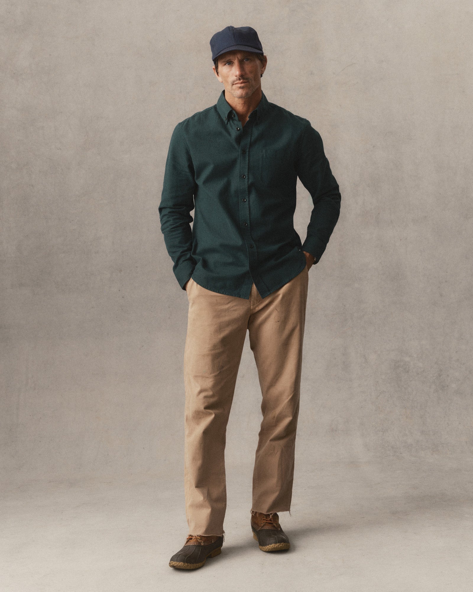 The Jack Houndstooth Shirt Spruce