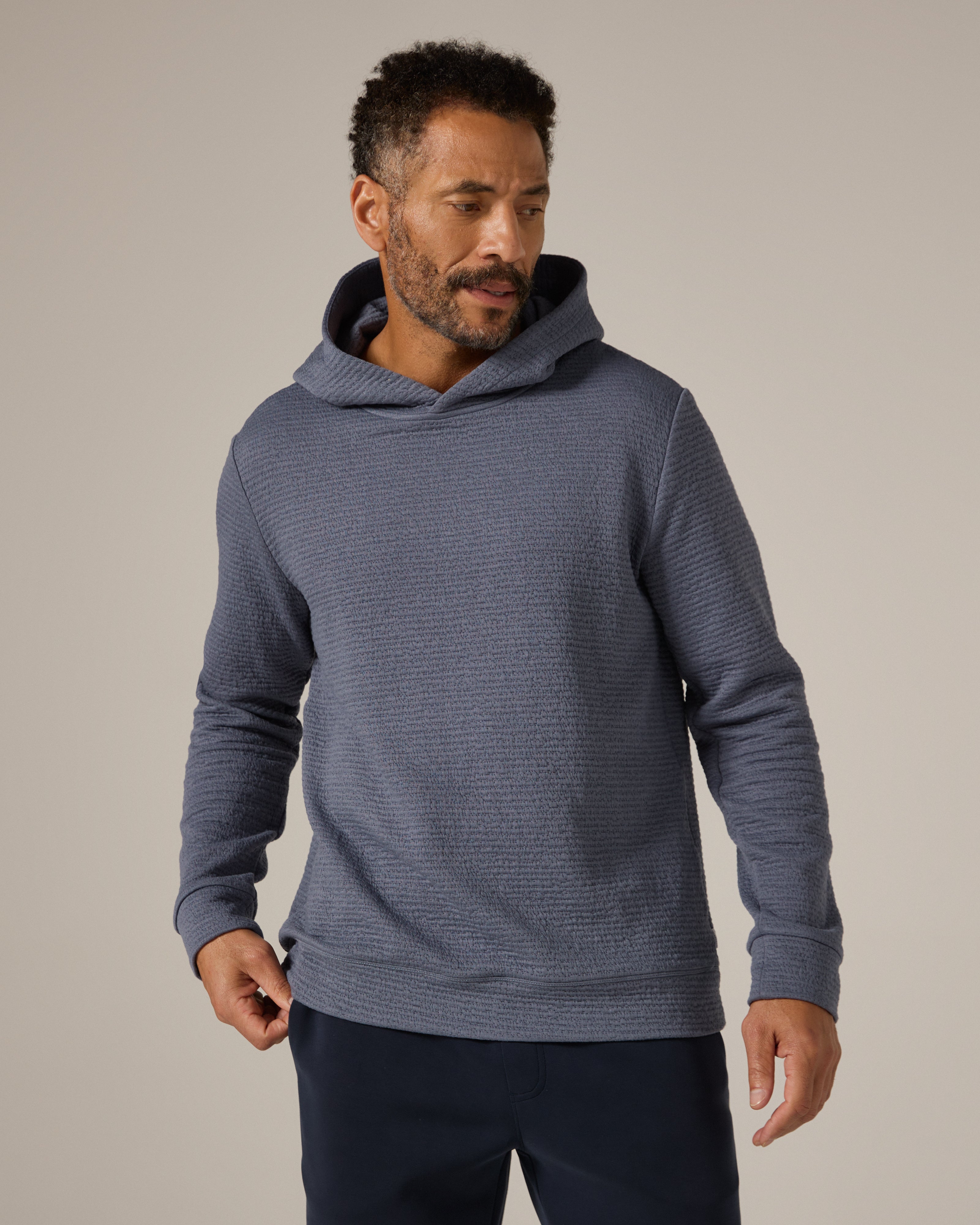 Elevate Hoodie Dusty Blue