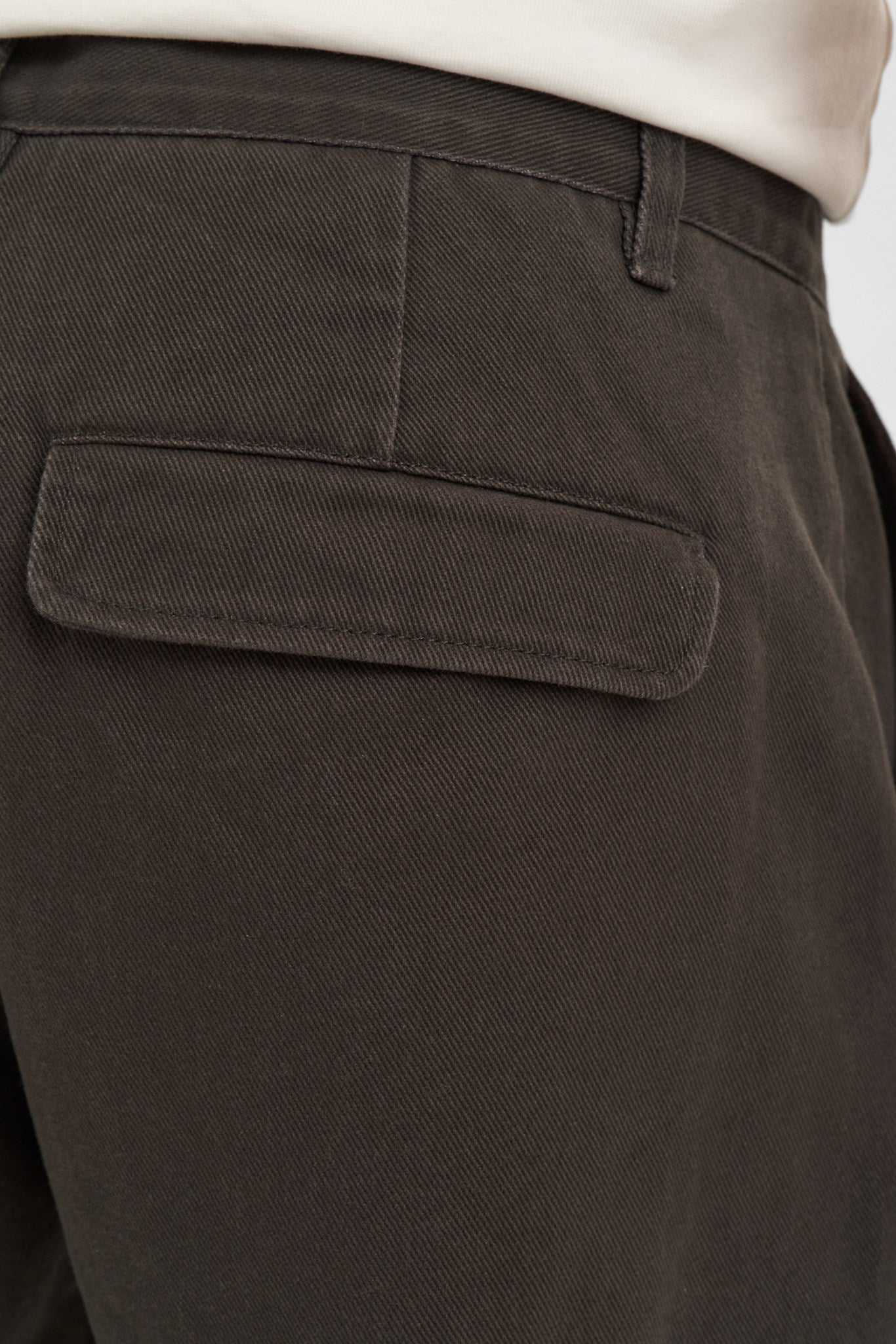 Akjan Twill Pants Granite Grey