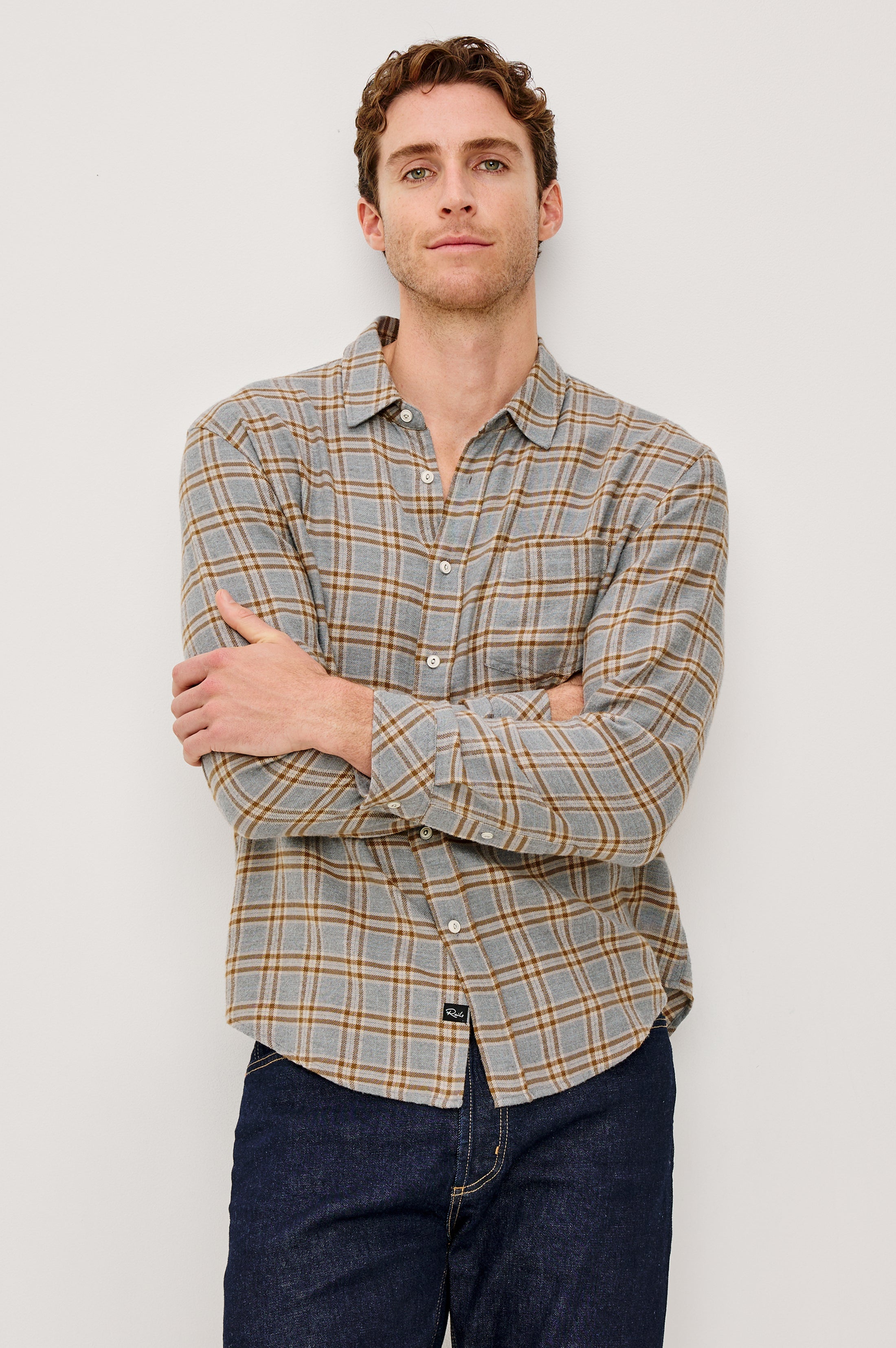 Lennox Shirt Shale Truffle