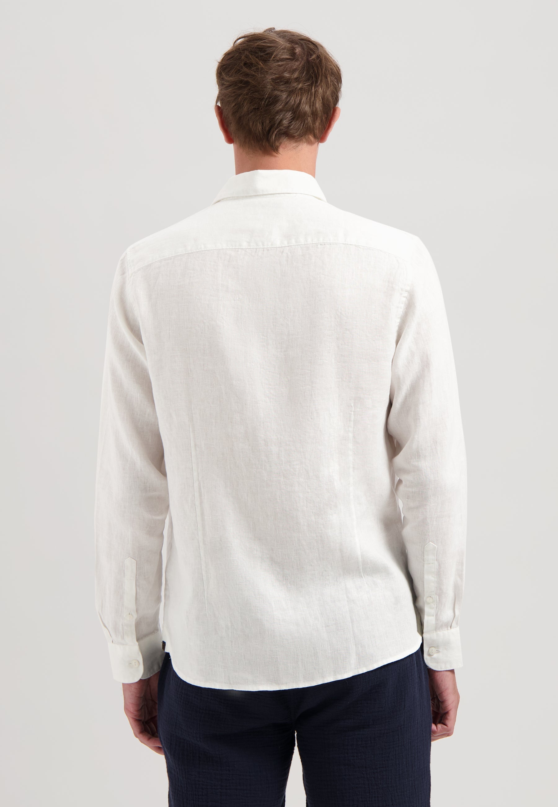 Jagger Linen Shirt White