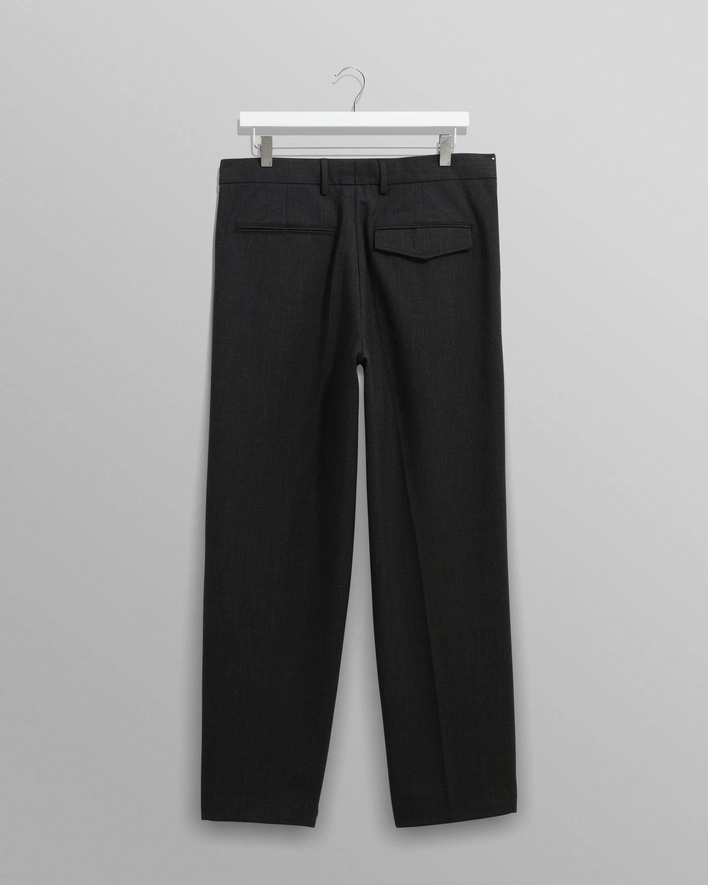 Aubyn Trouser - Wool Blend Twill Charcoal
