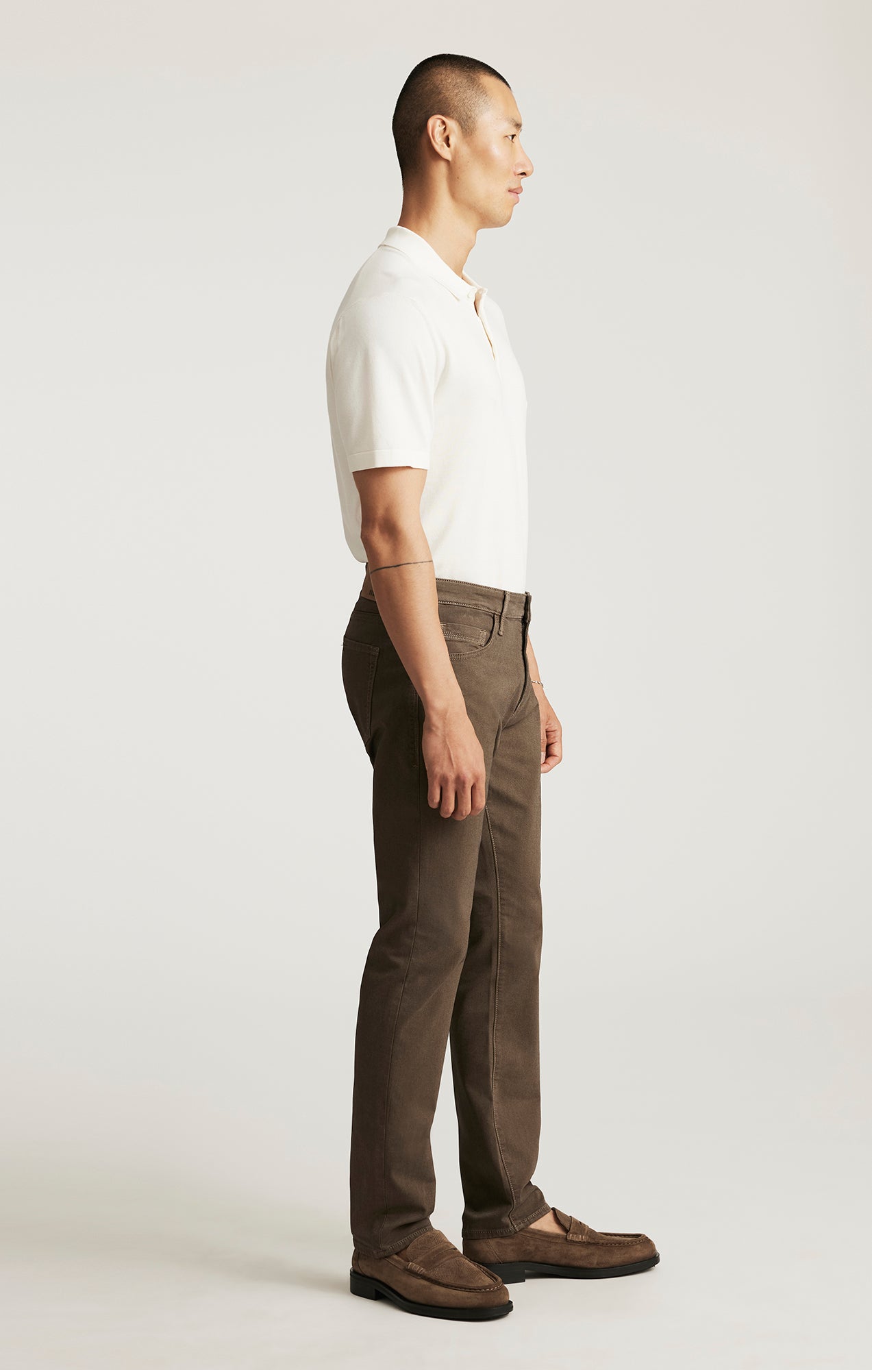 Marcus Slim Straight Leg Brown Athletic