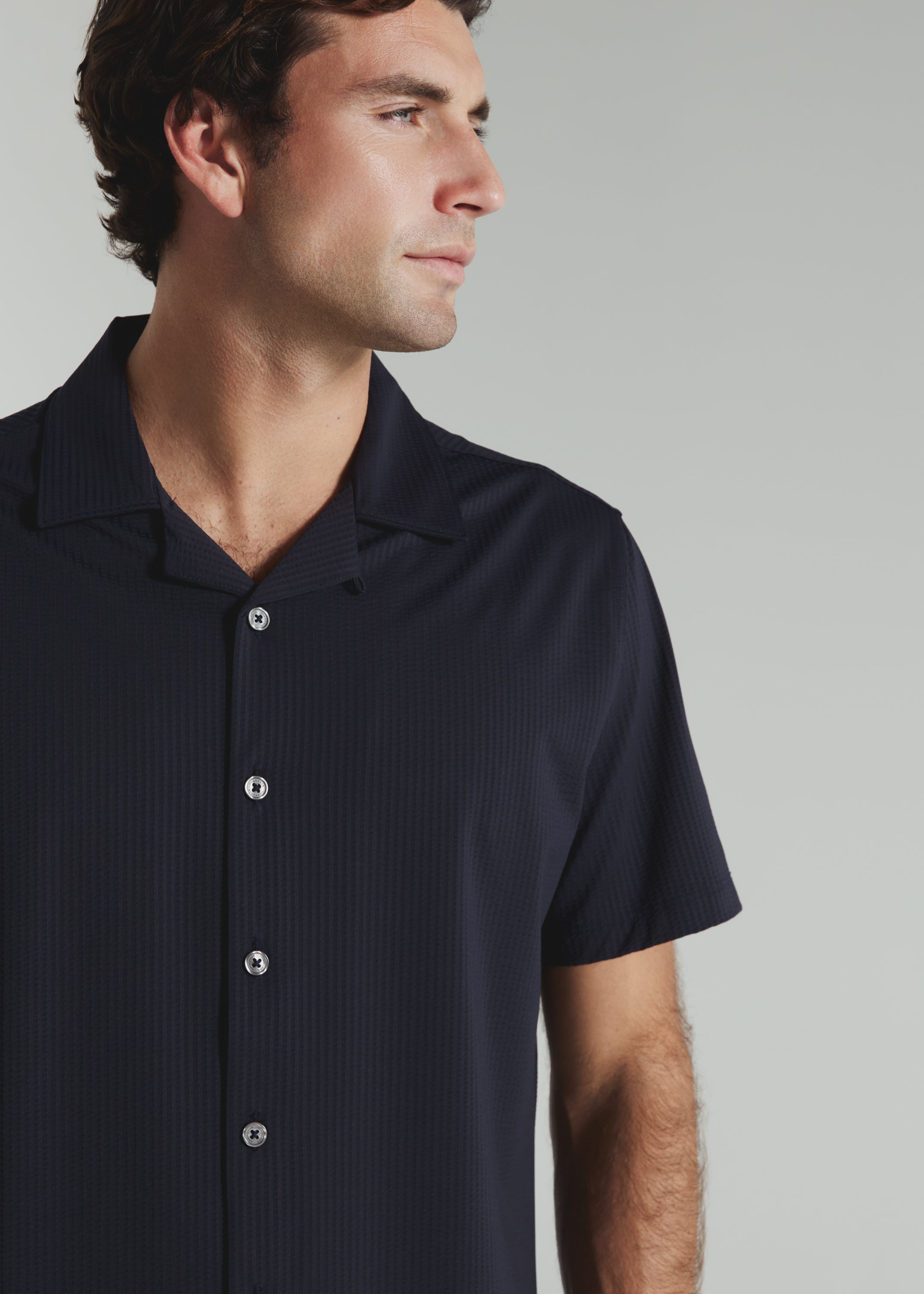 Sutherland Camp Shirt Navy