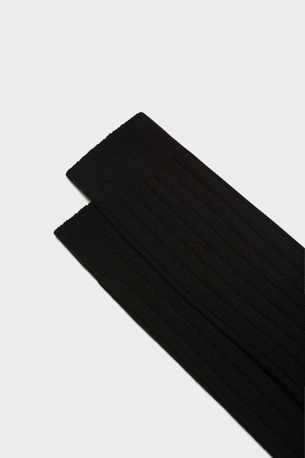 Wool Blend 90/10 Mid-Calf Sock Black