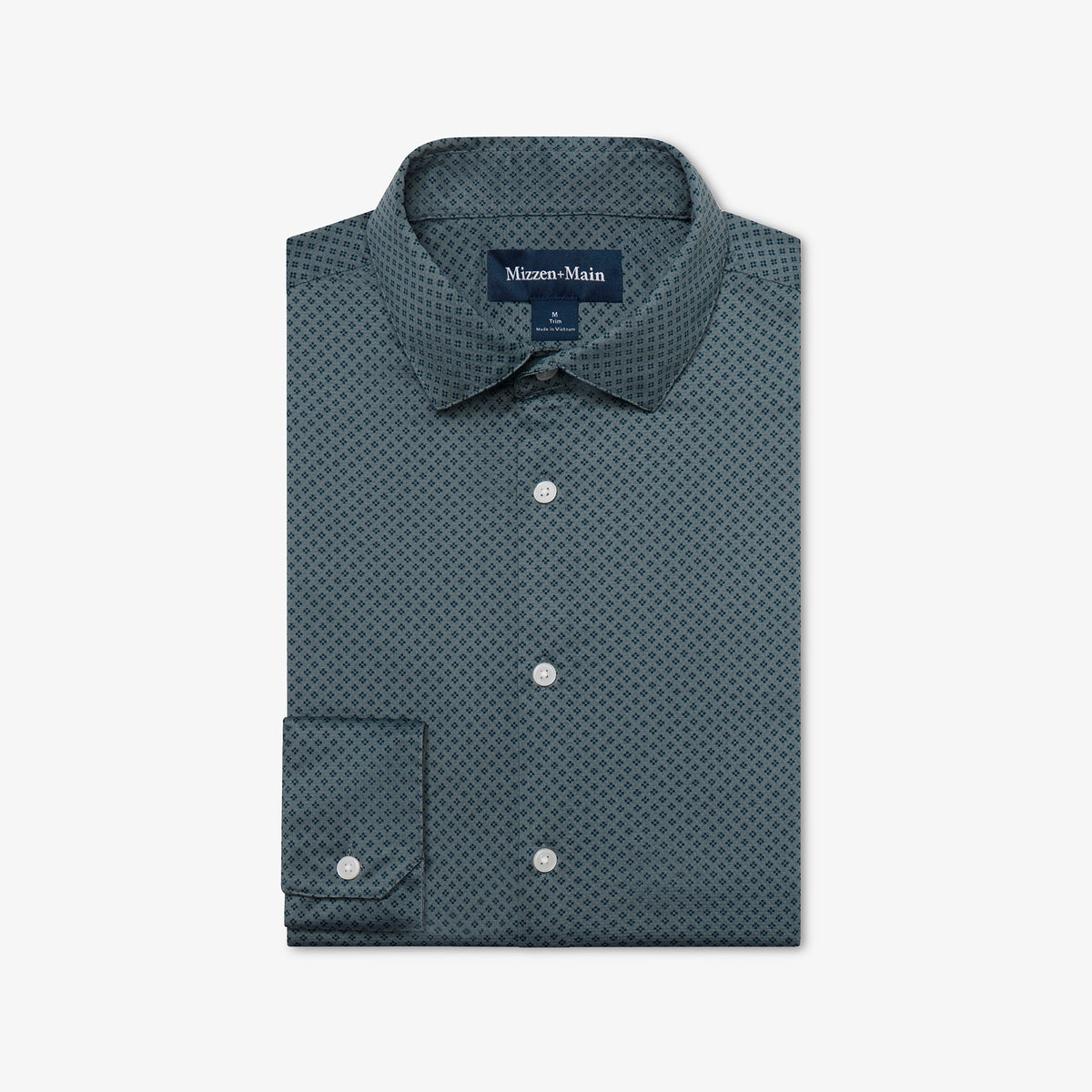 Halyard LS Dress Shirt Hemlock Clover