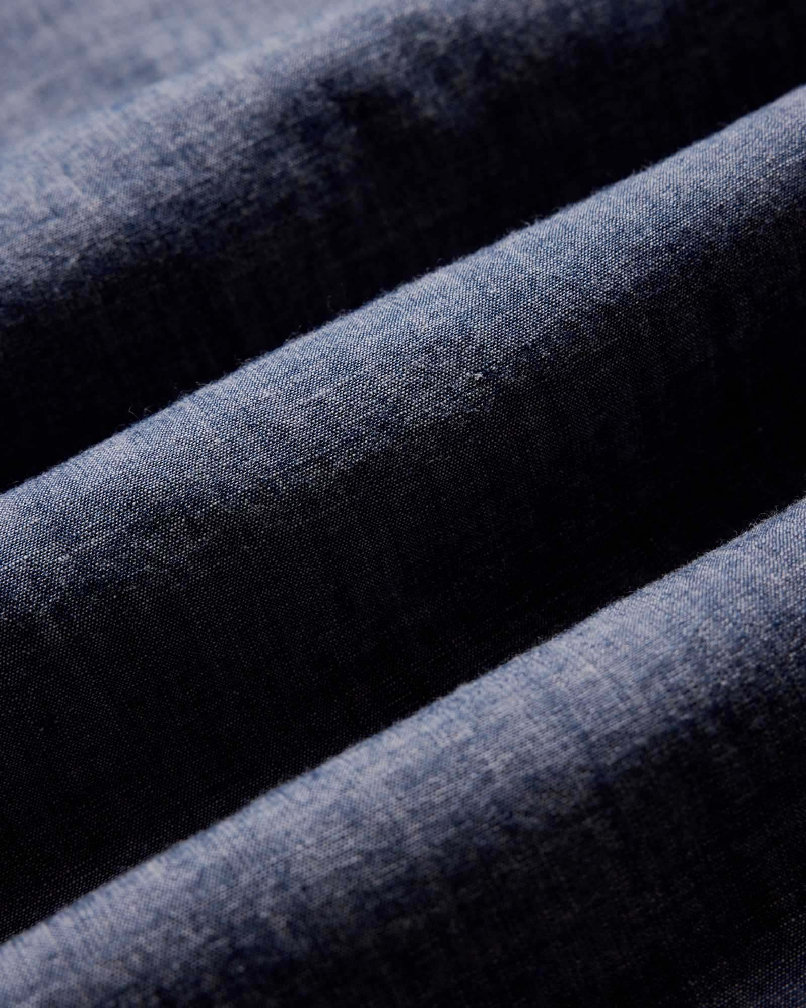 The Foundry Chambray Shirt Rinsed Indigo