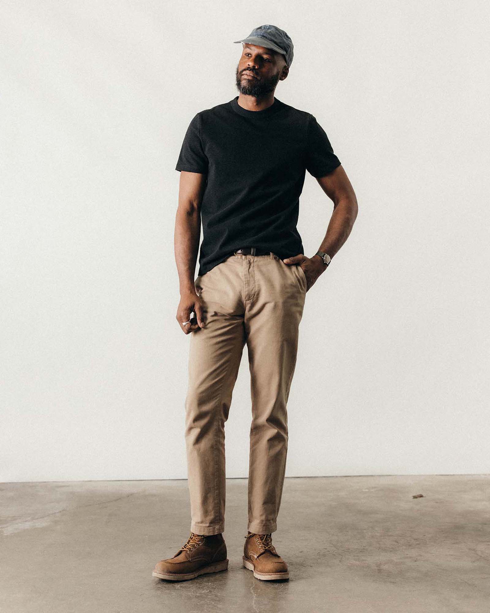 The Organic Cotton Shop Tee Coal Twist