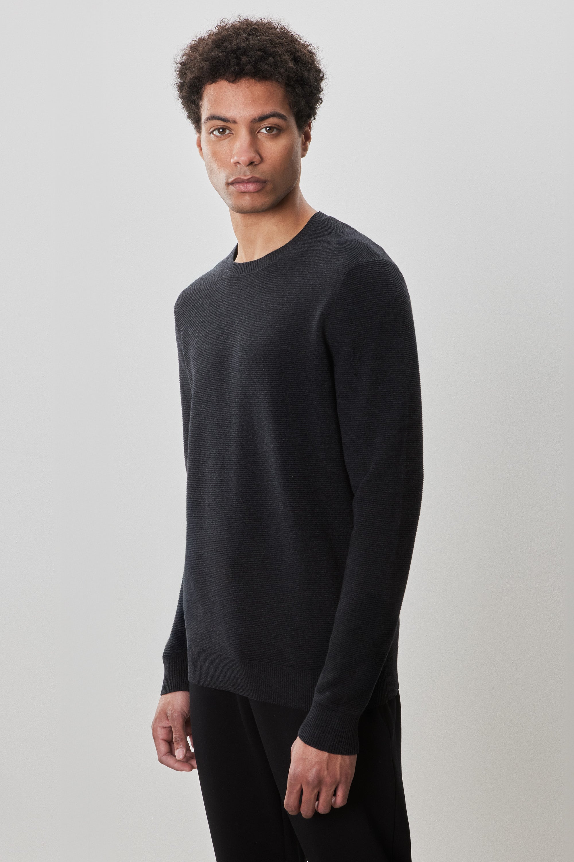 Enrique Crewneck Sweater Black