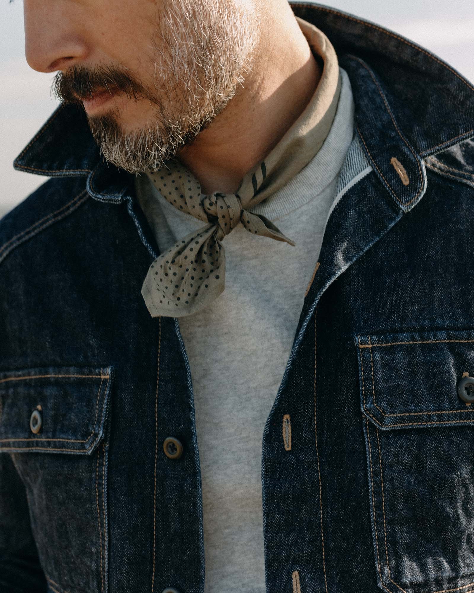 The Shop Shirt in Selvedge Rinsed Indigo