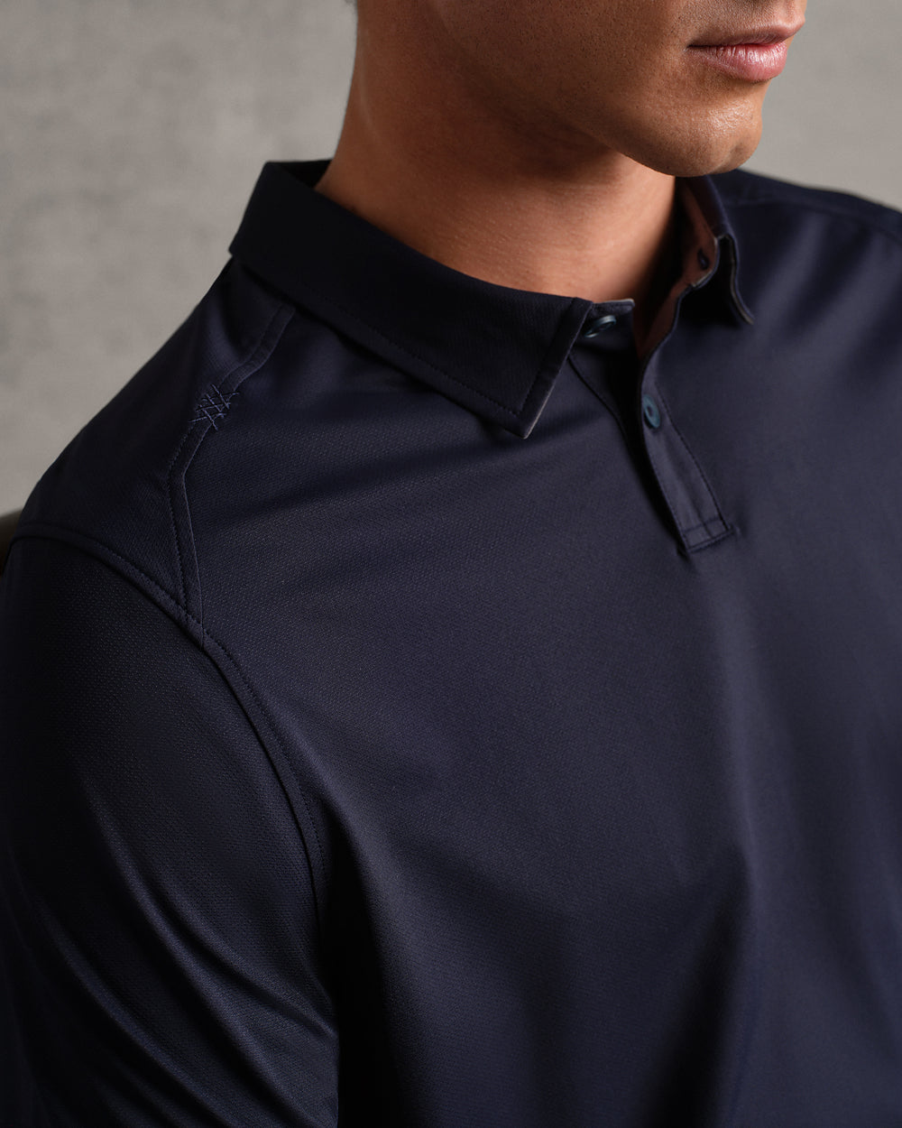 Commuter Polo True Navy Oxford