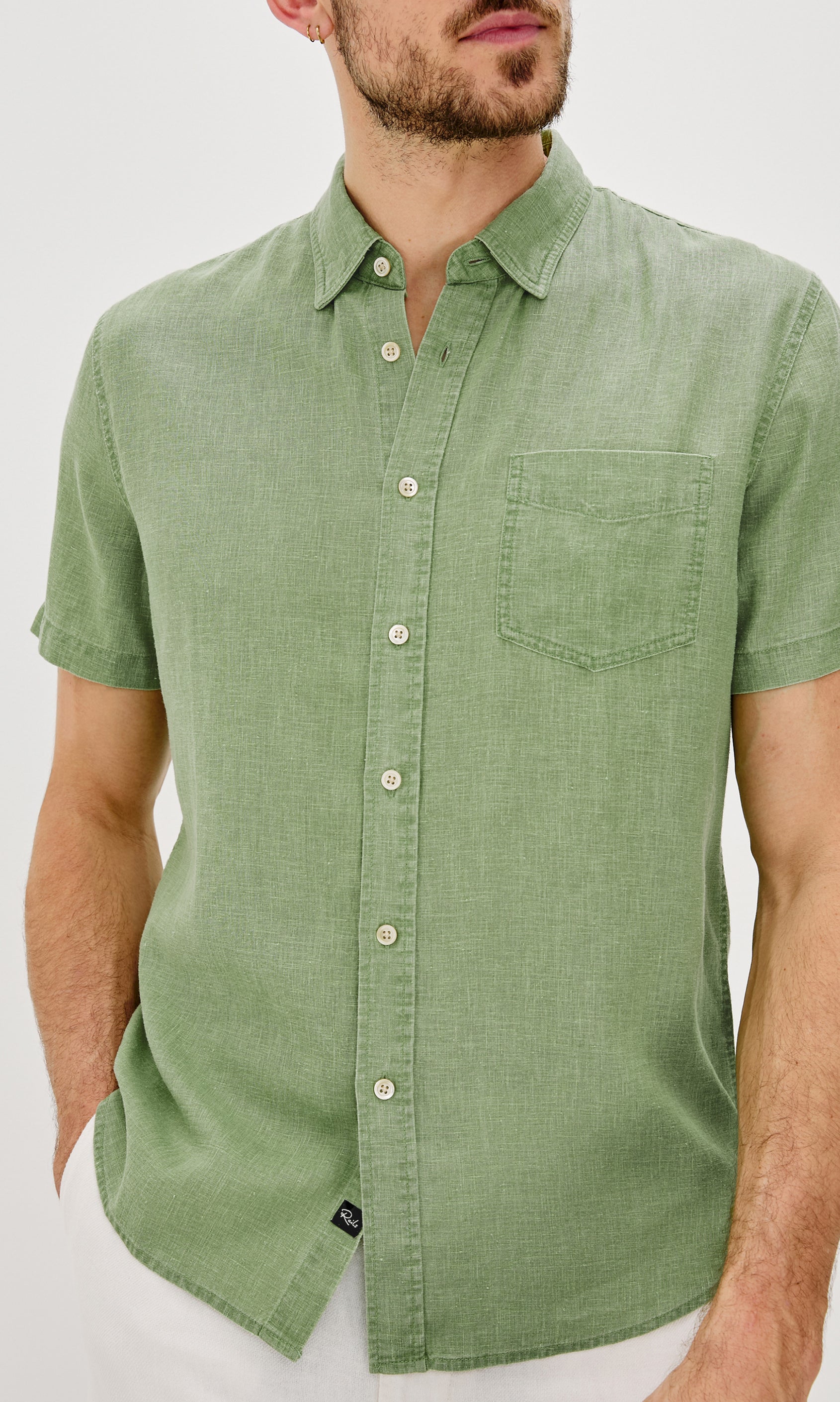 Paros Shirt Matcha