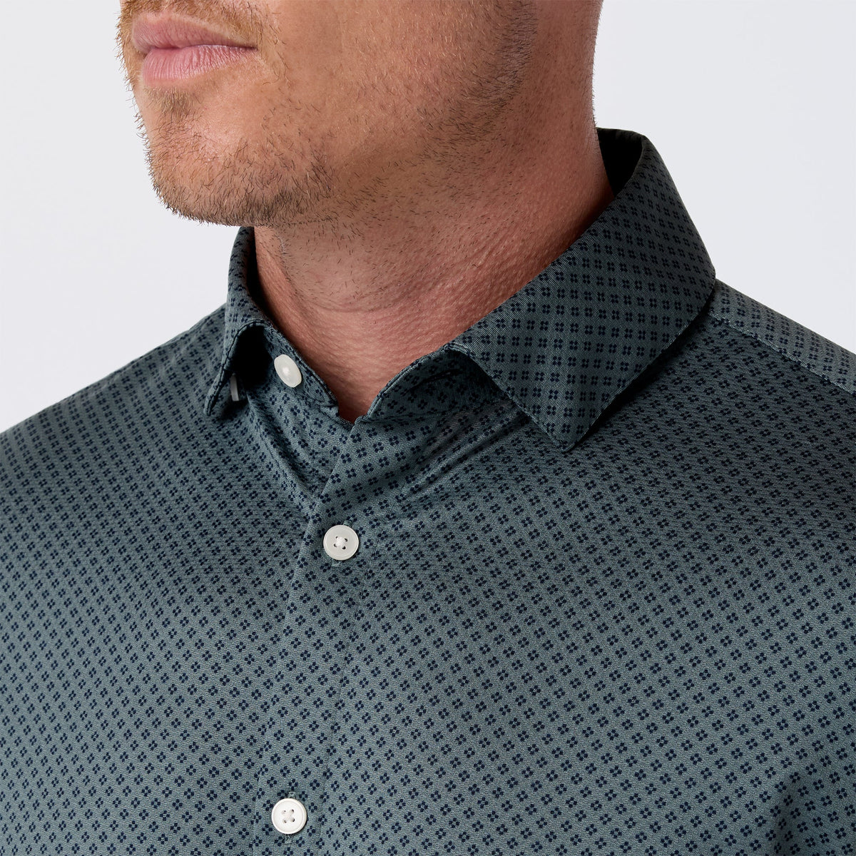 Halyard LS Dress Shirt Hemlock Clover