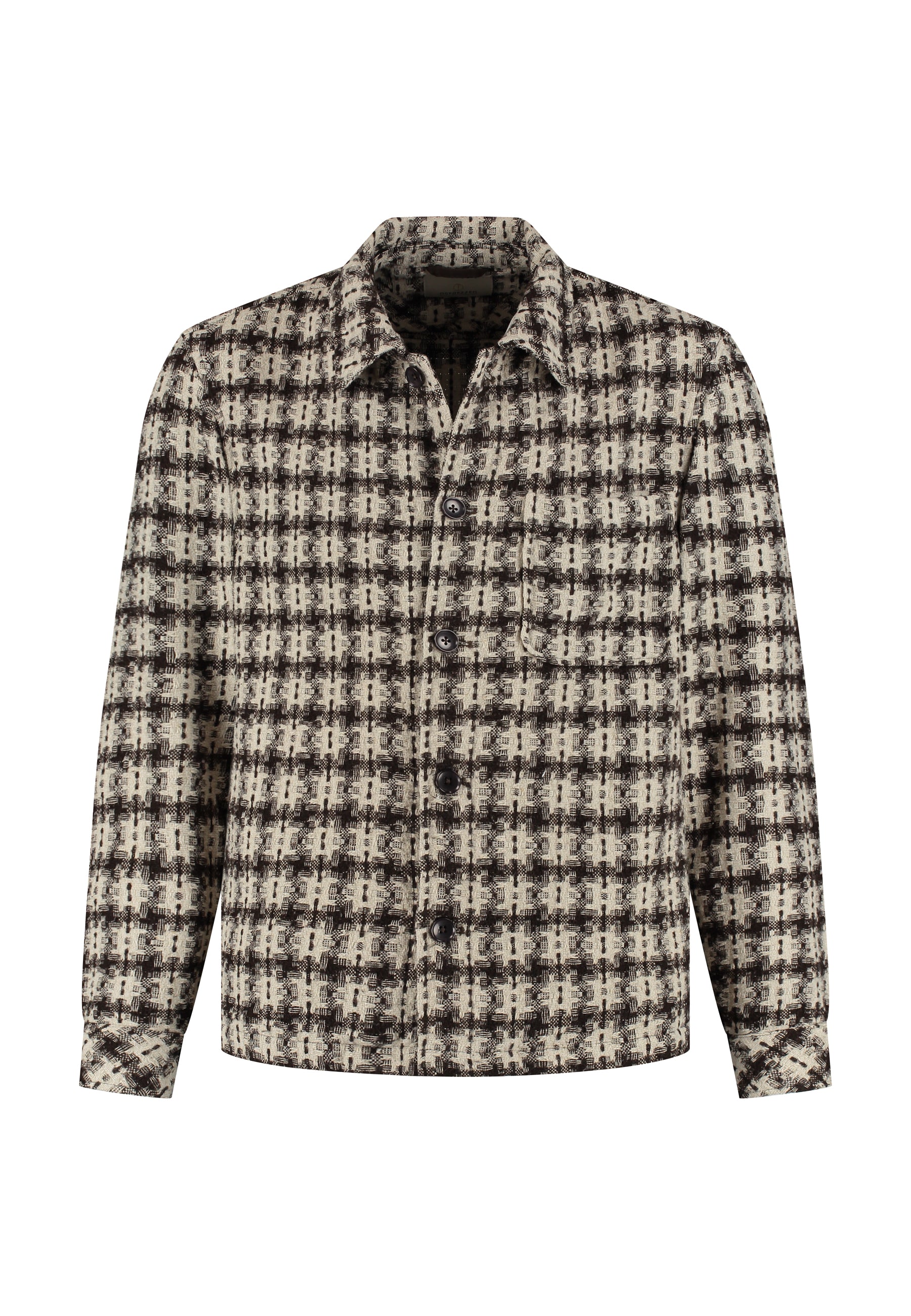Lino TC Overshirt Dark Brown