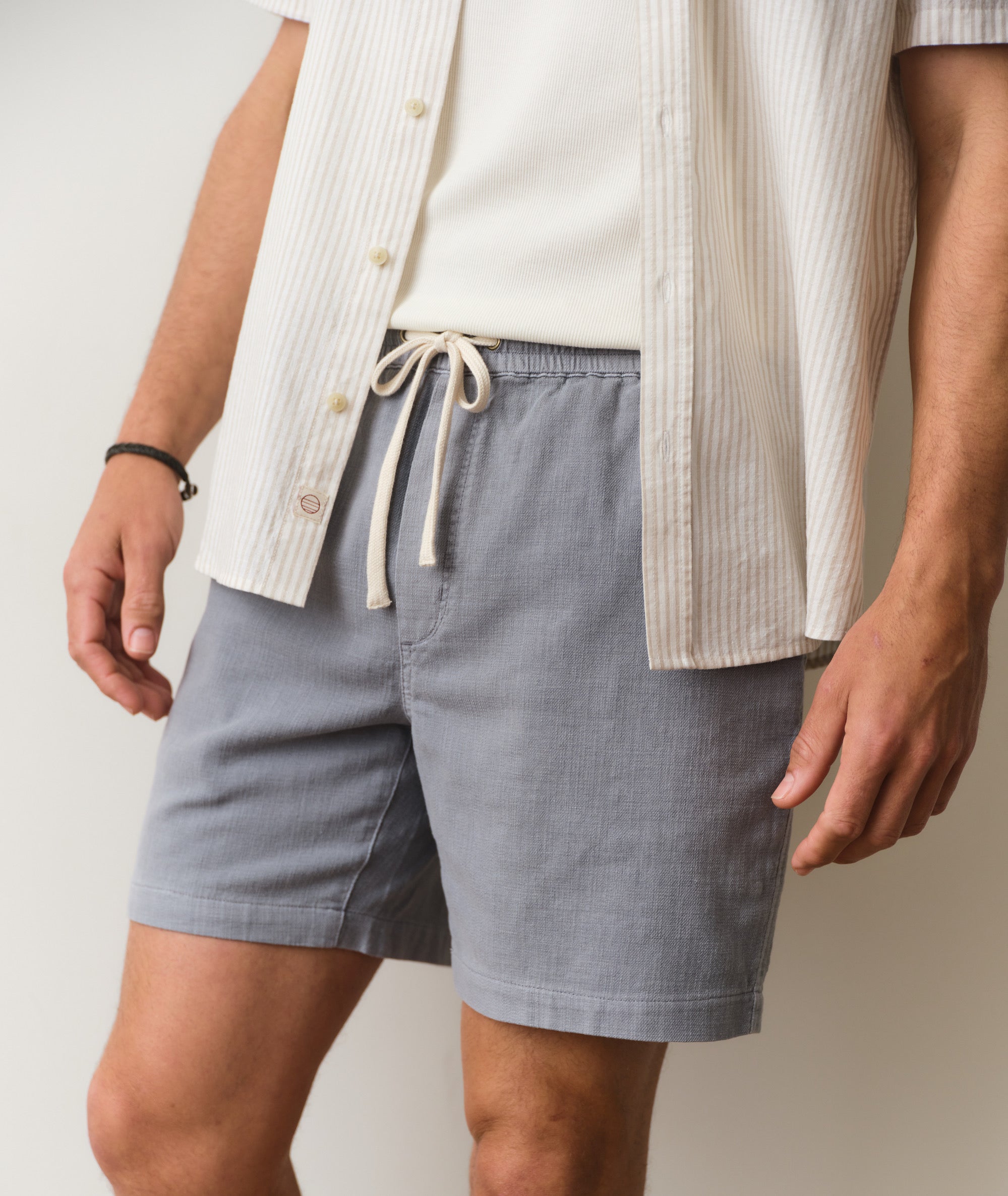 Saturday Beach Short 6" Mid Grey