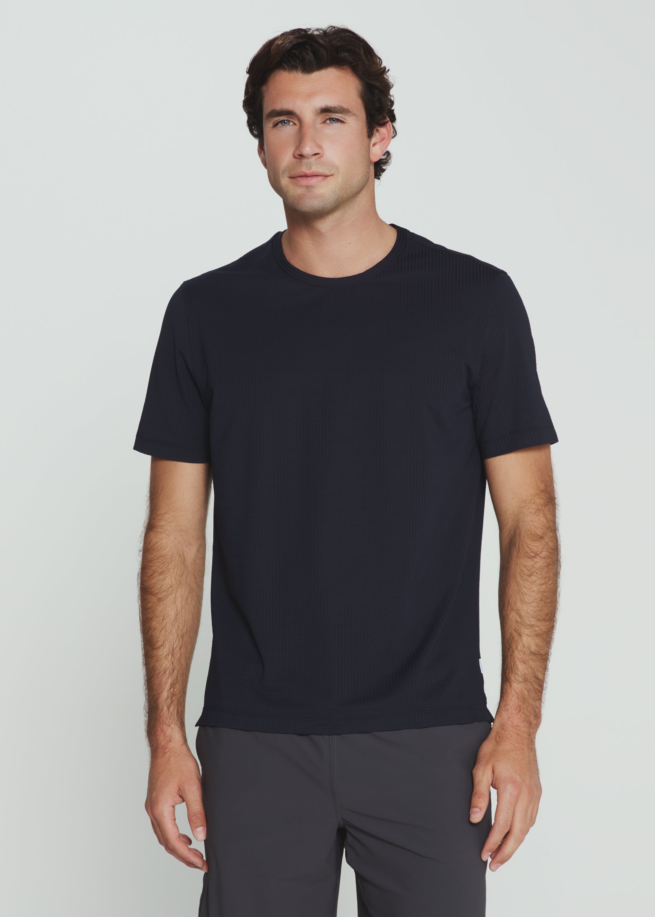 Sutherland Crewneck Tee Navy