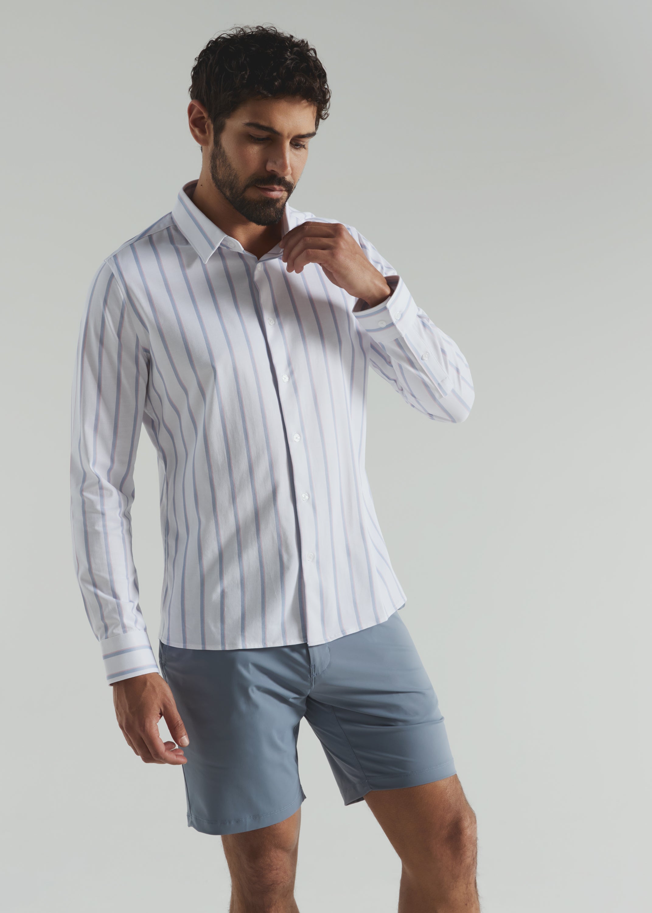 Alton Long Sleeve Shirt White