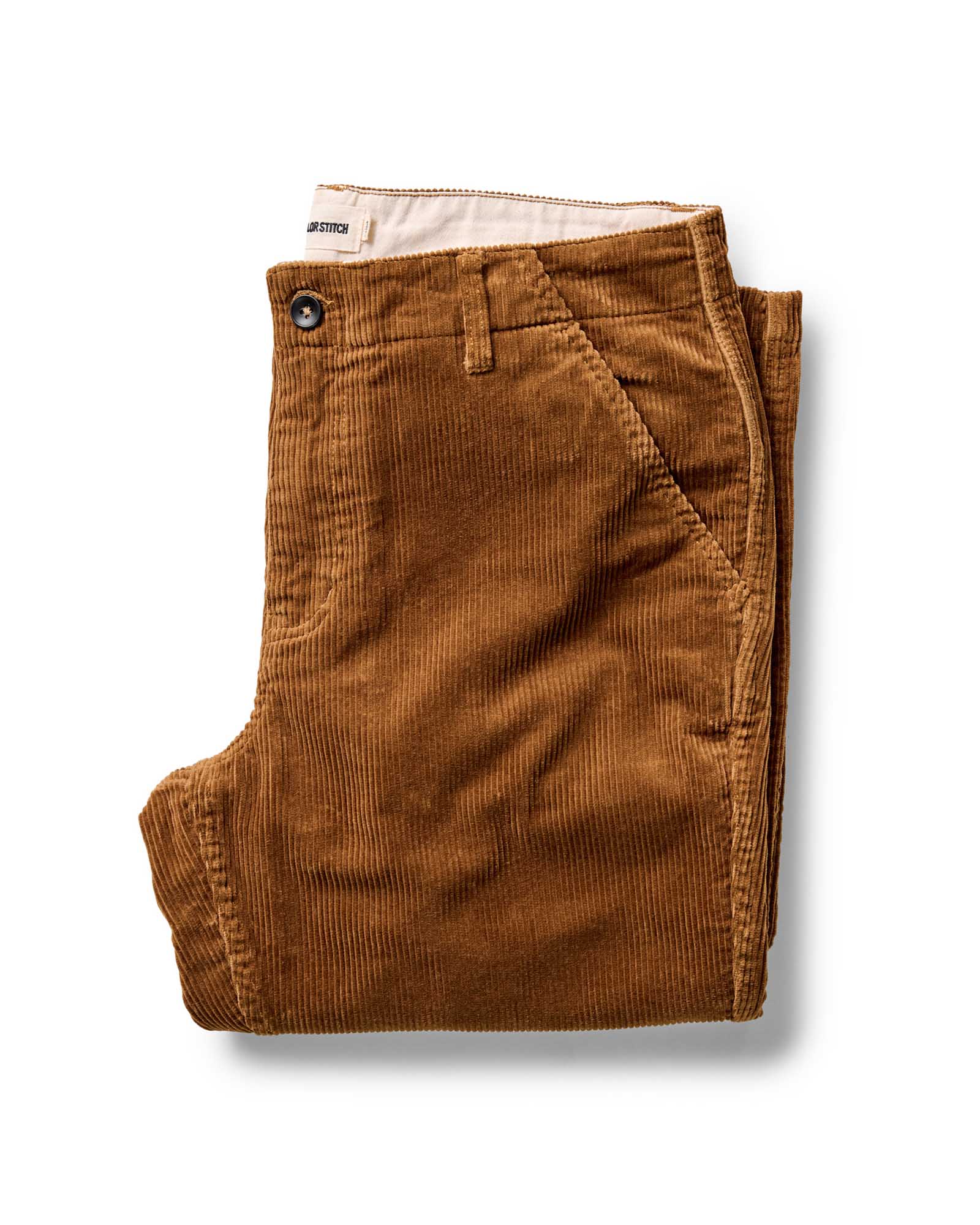 The Carnegie Pant in Corduroy Bourbon