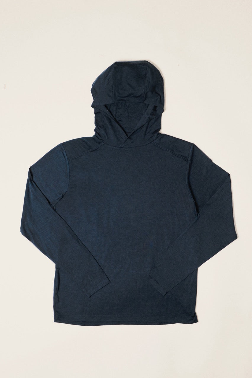 Merino Aire Hoodie Blueberry