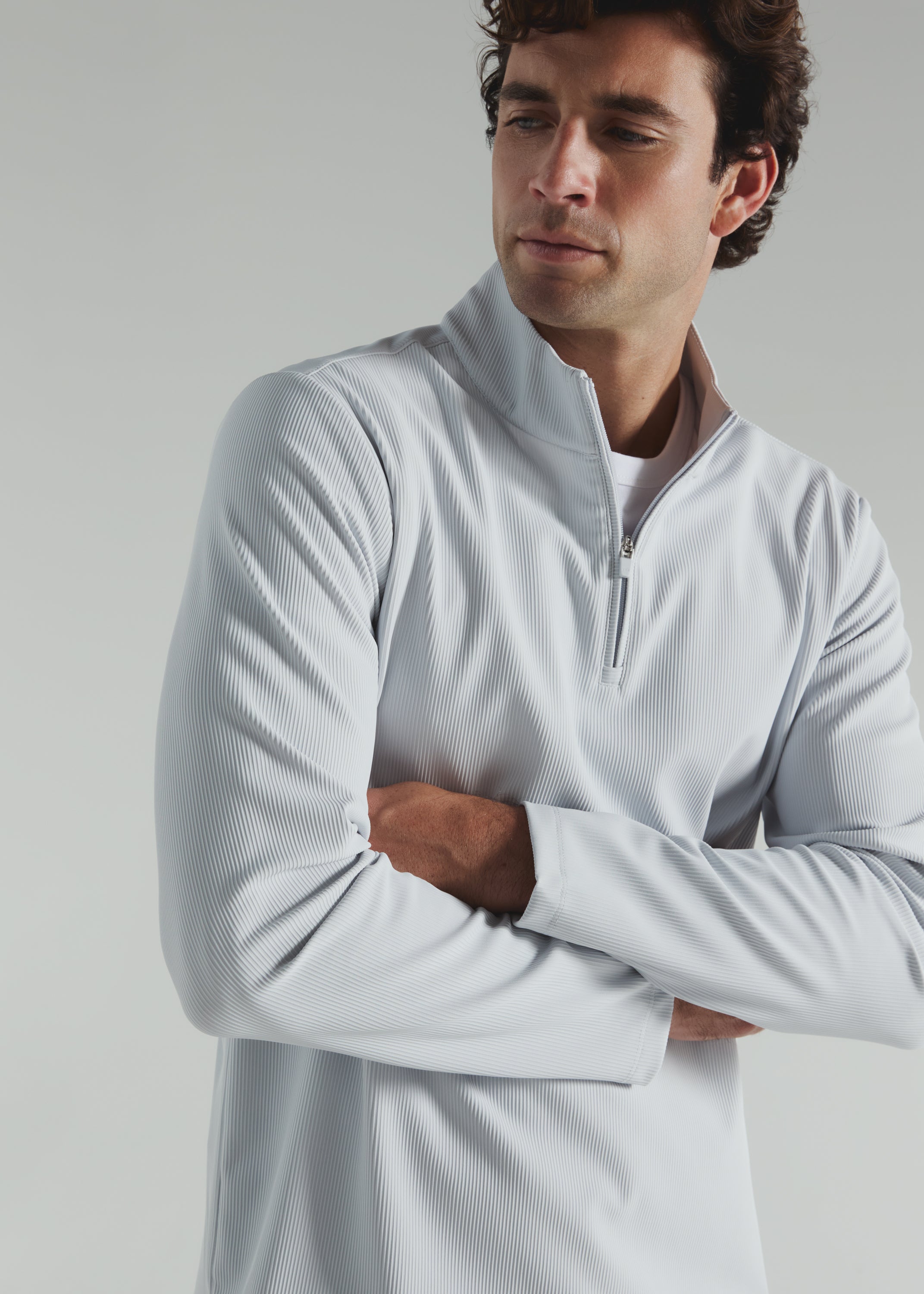 Drift Quarter Zip Pullover Cloud