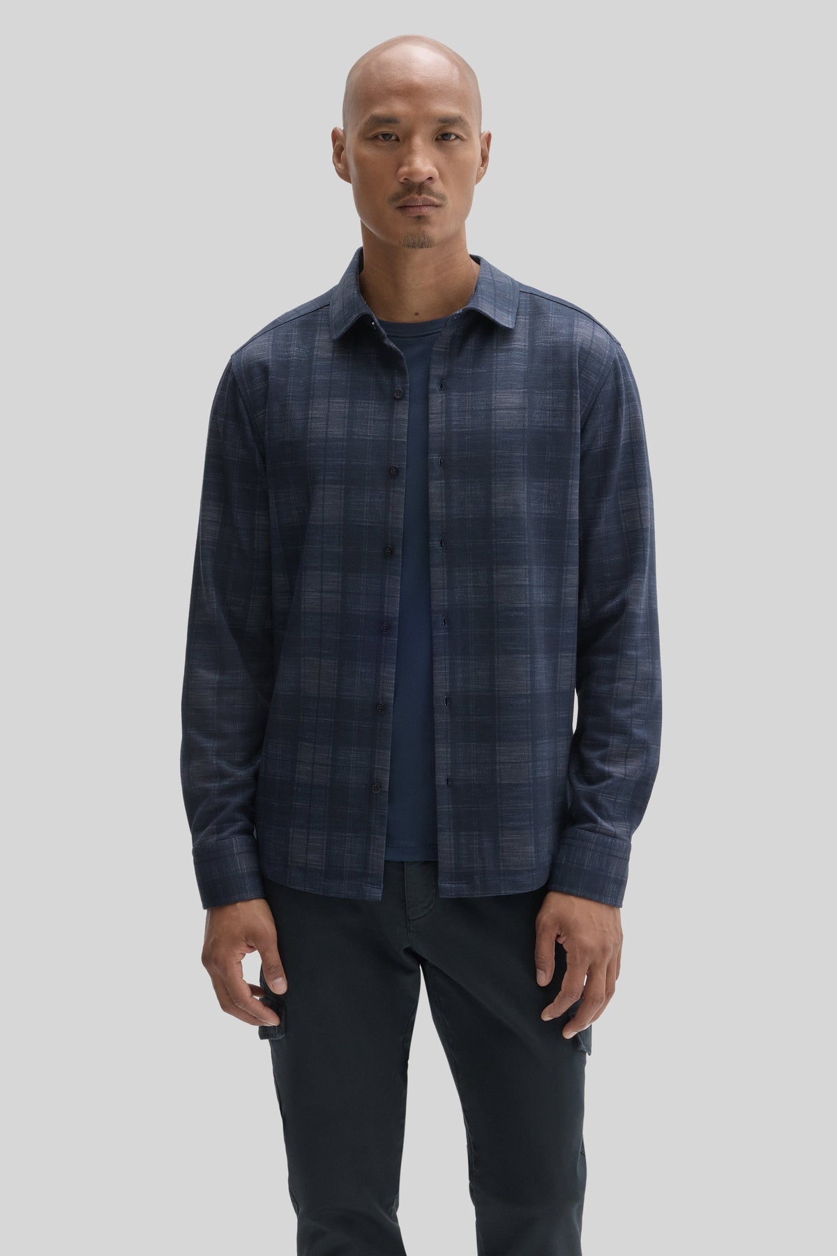 Meteor Longsleeeve  Knit Shirt Dark Indigo