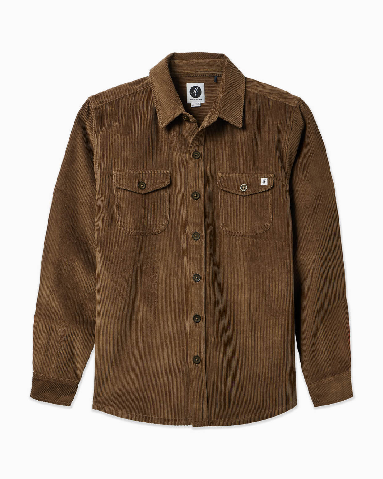 Sunridge Corduroy Shirt Coffee