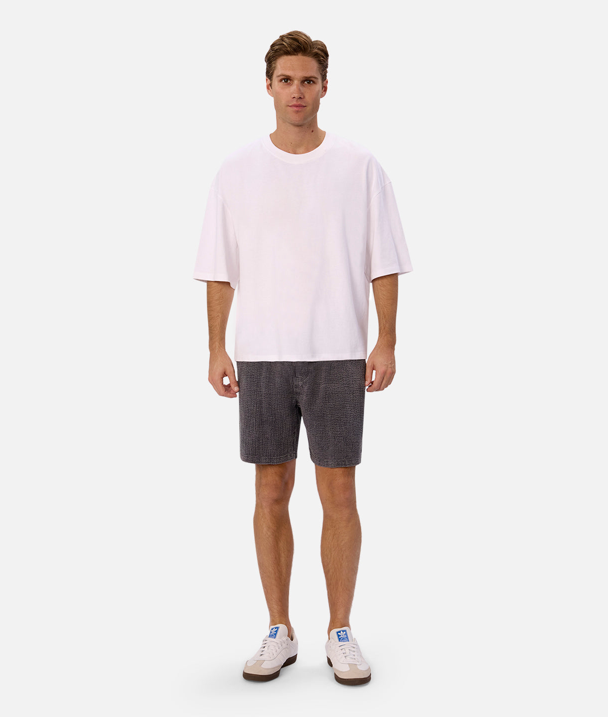The Canyon Drawstring Short Washed Charcoal