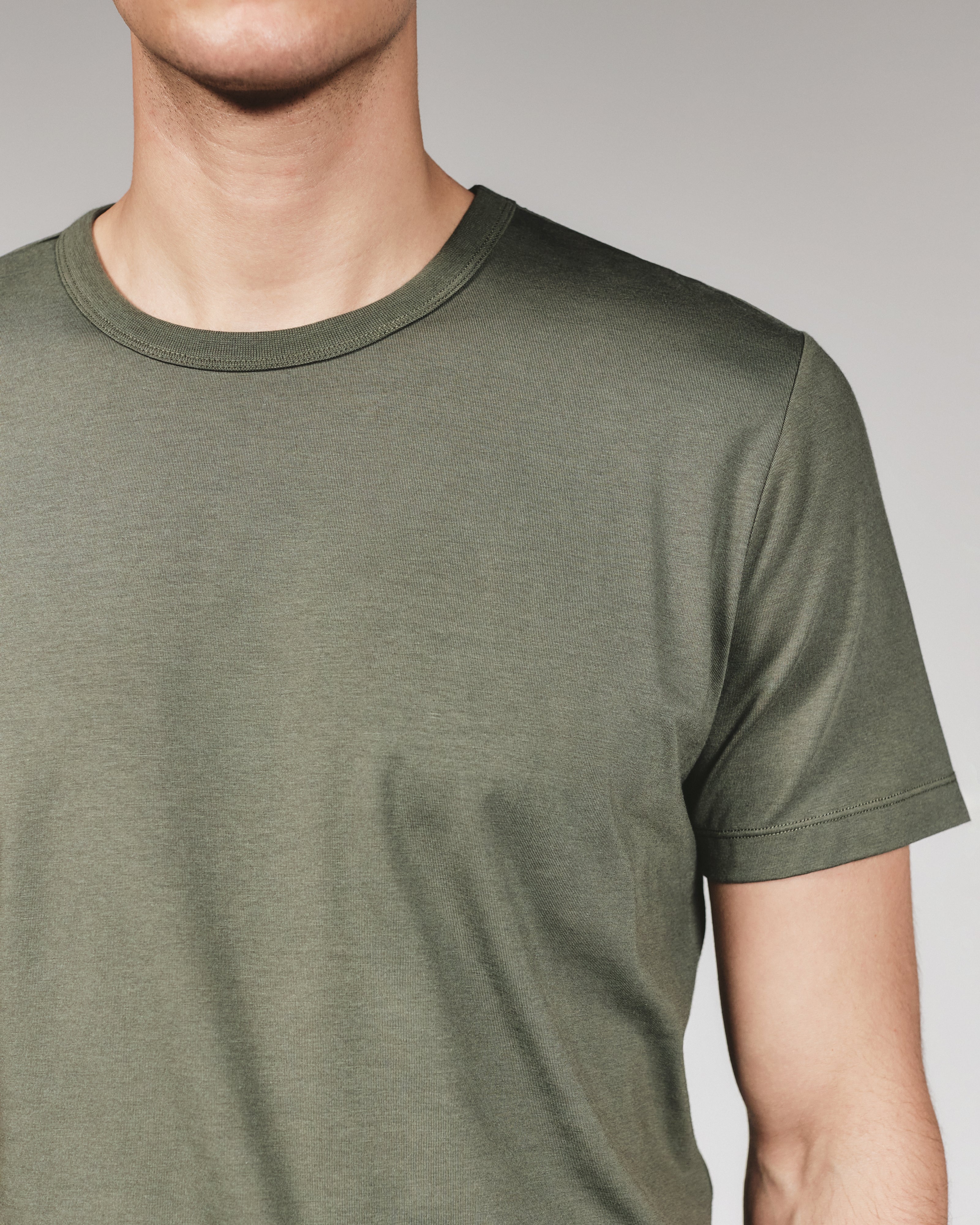 Modal Tee Moss Green