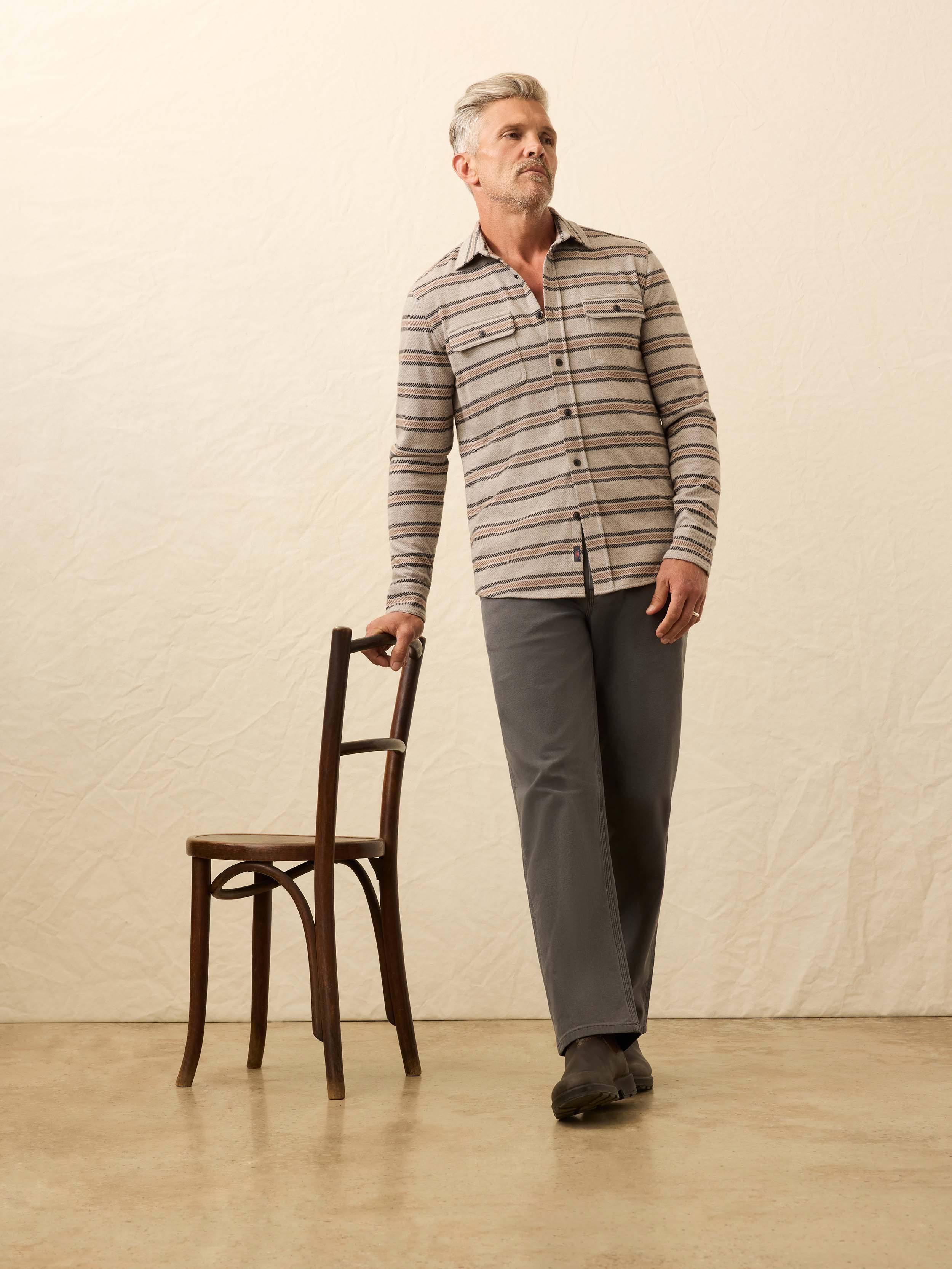 Legend Sweater Shirt Rock Coast Stripe