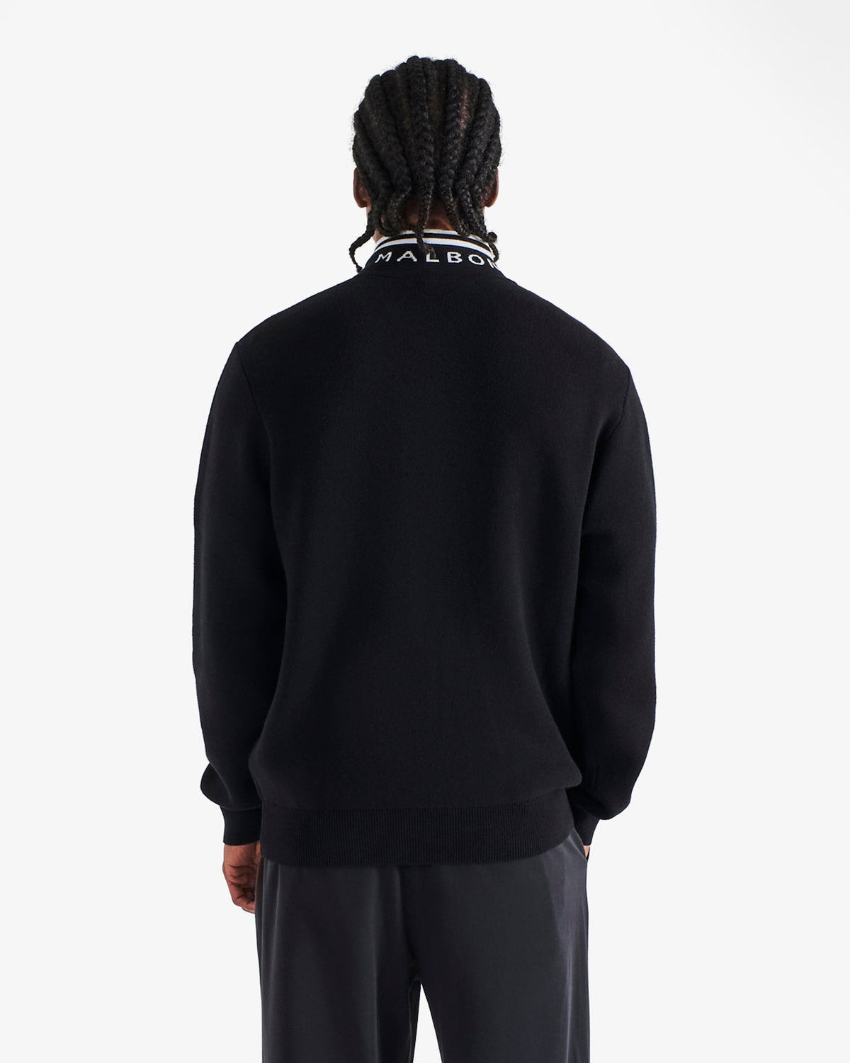 Sorrel Quarter Zip Sweater Black