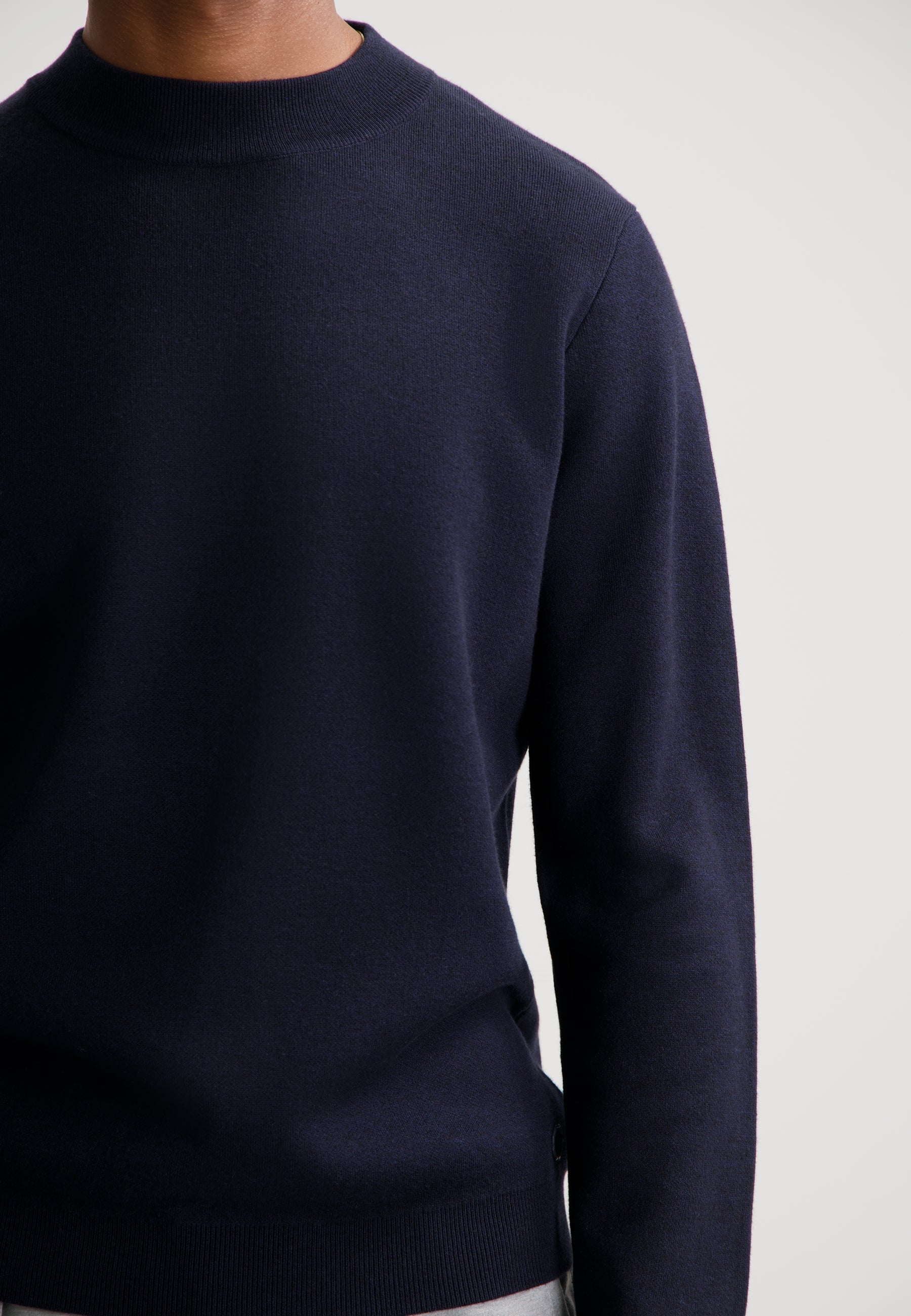 Archer Mockneck Dark Navy
