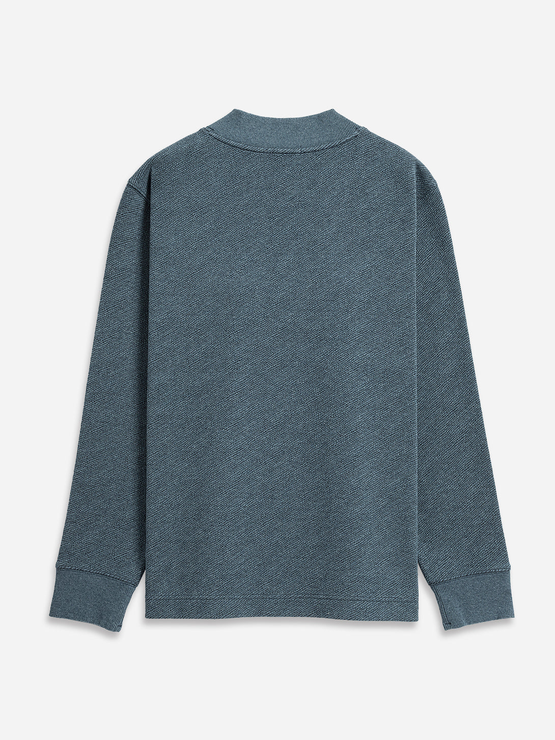 Byron Jacquard Cardigan Yale Blue Heather