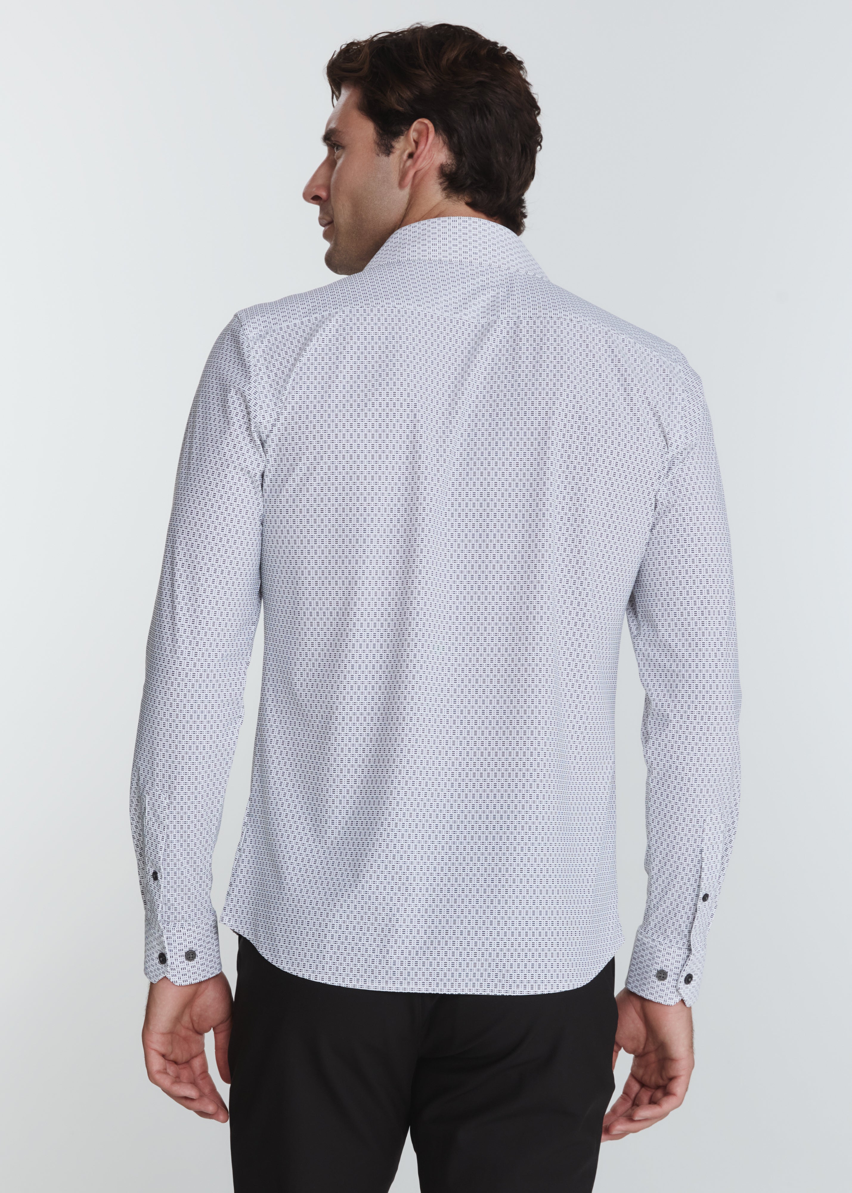 Interlock Long Sleeve Shirt Black