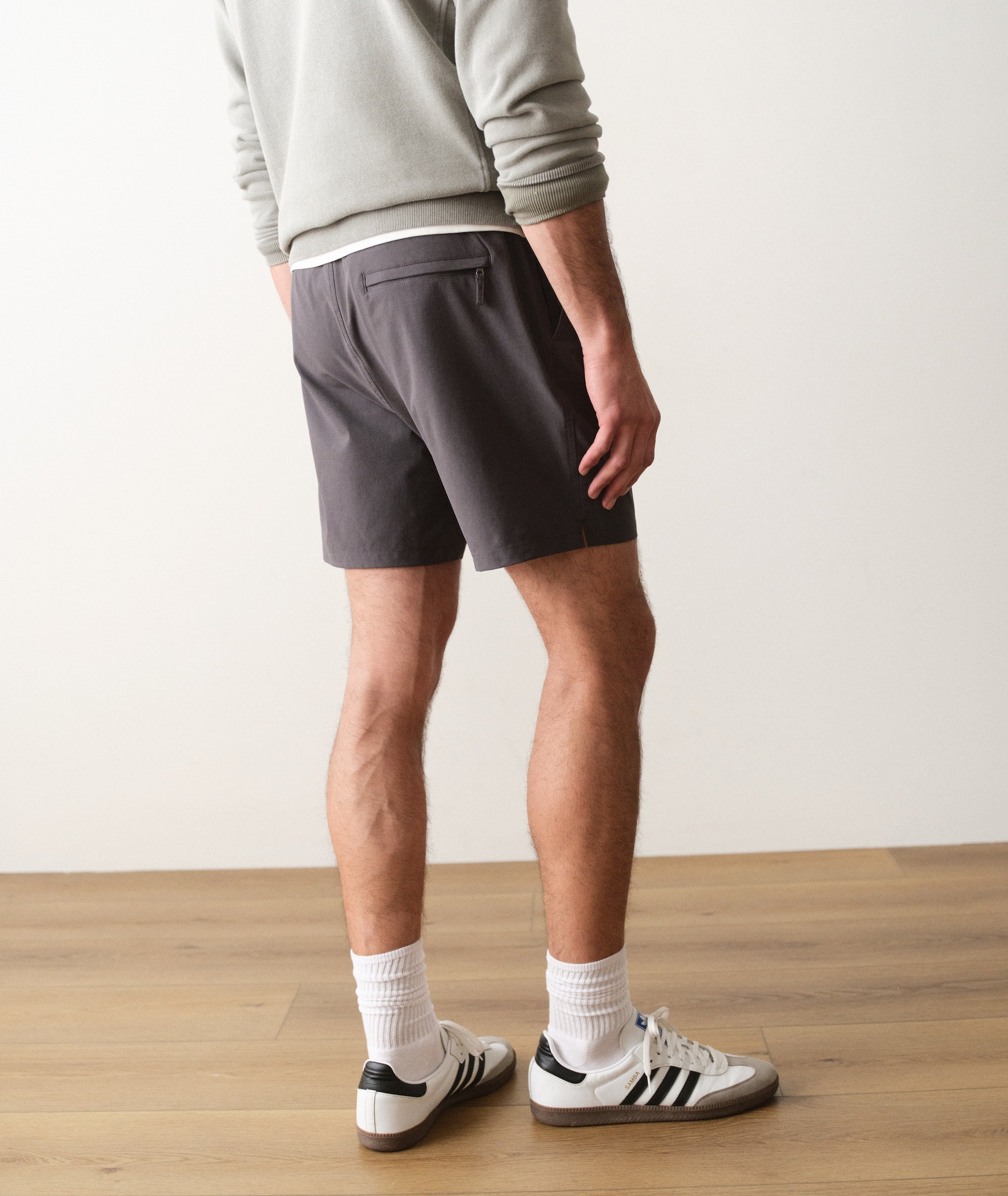 Lined Sport & Swim Short Asphalt