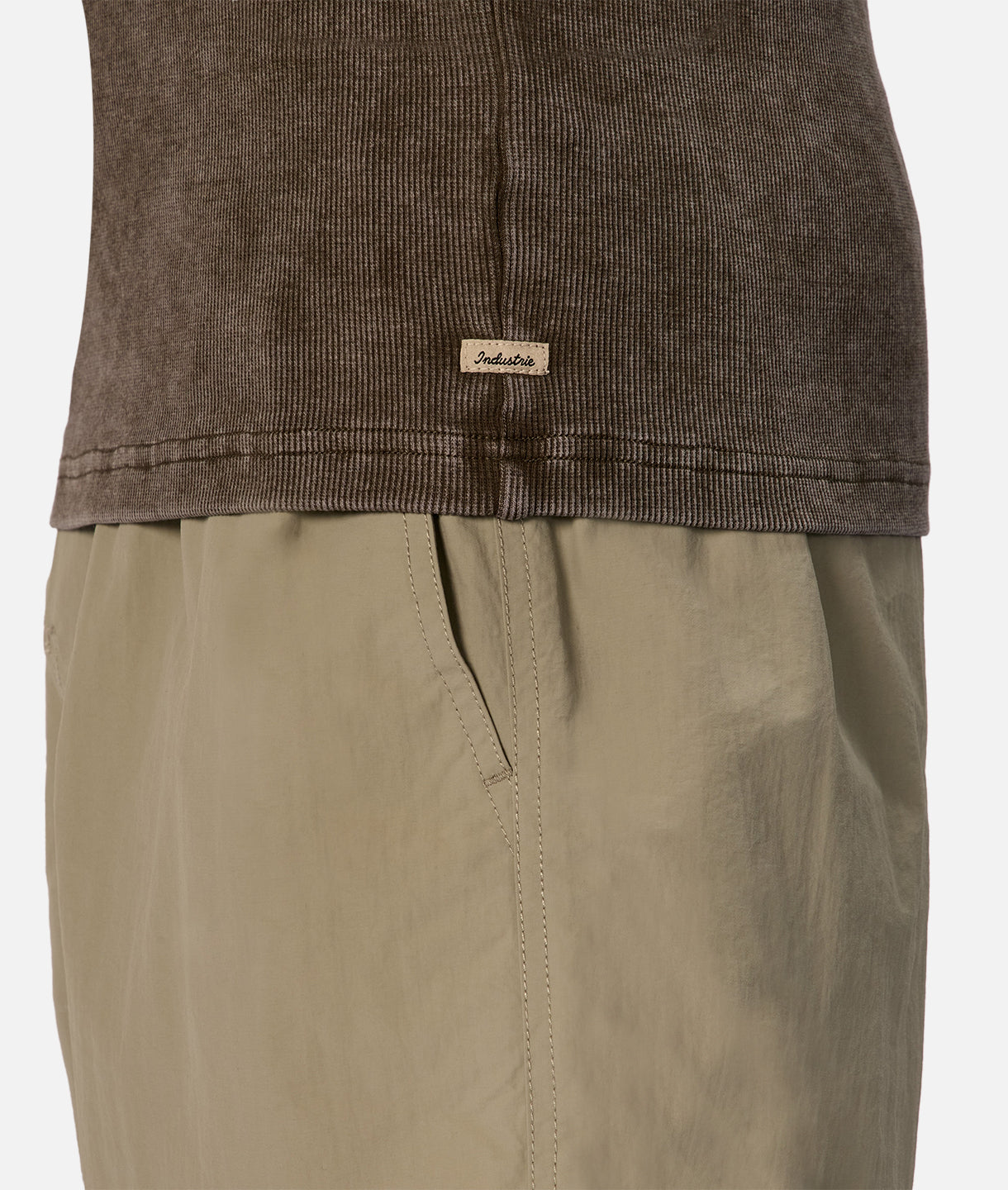The Washed Brando Ribbed Singlet New Jungle