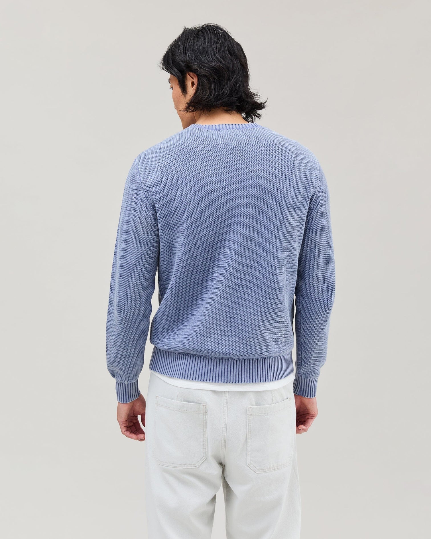 Dune Open Knit Sweater Vintage Indigo