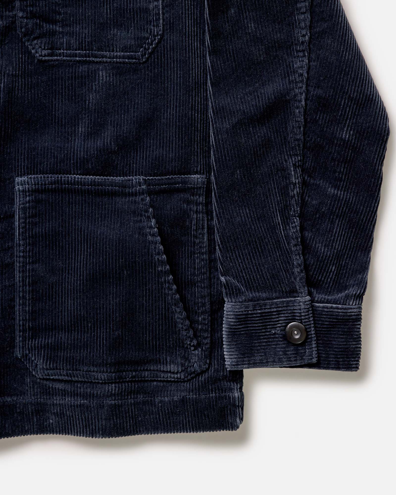 The Ojai Jacket in Corduroy Dark Navy
